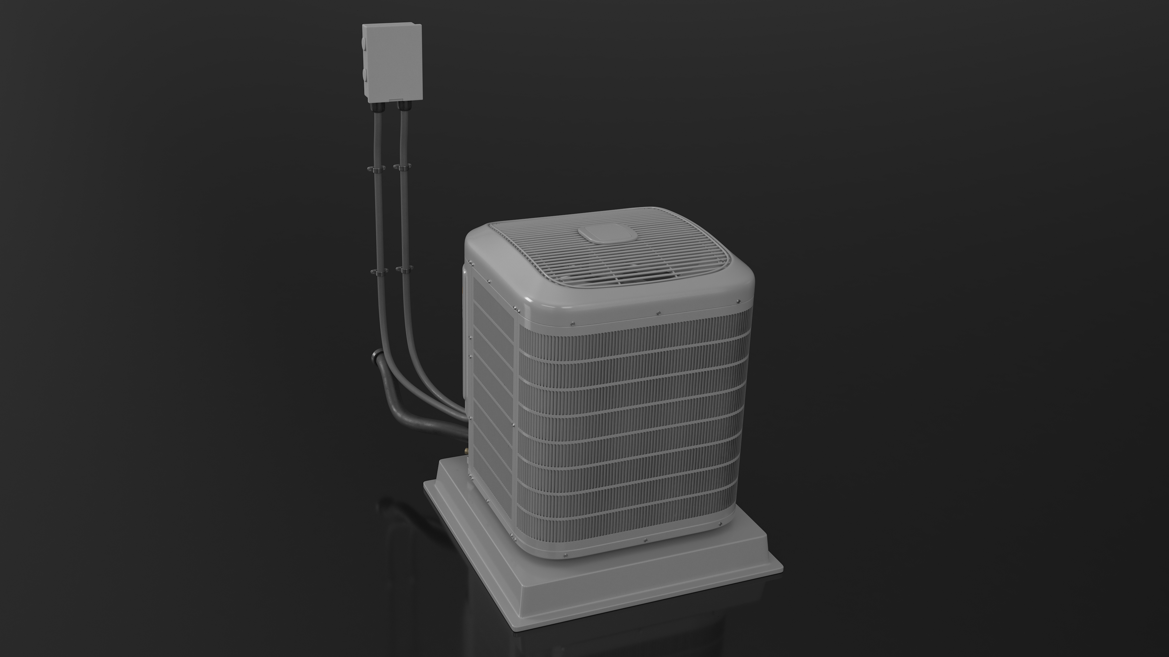 3D Central Air Conditioner Two-stage model
