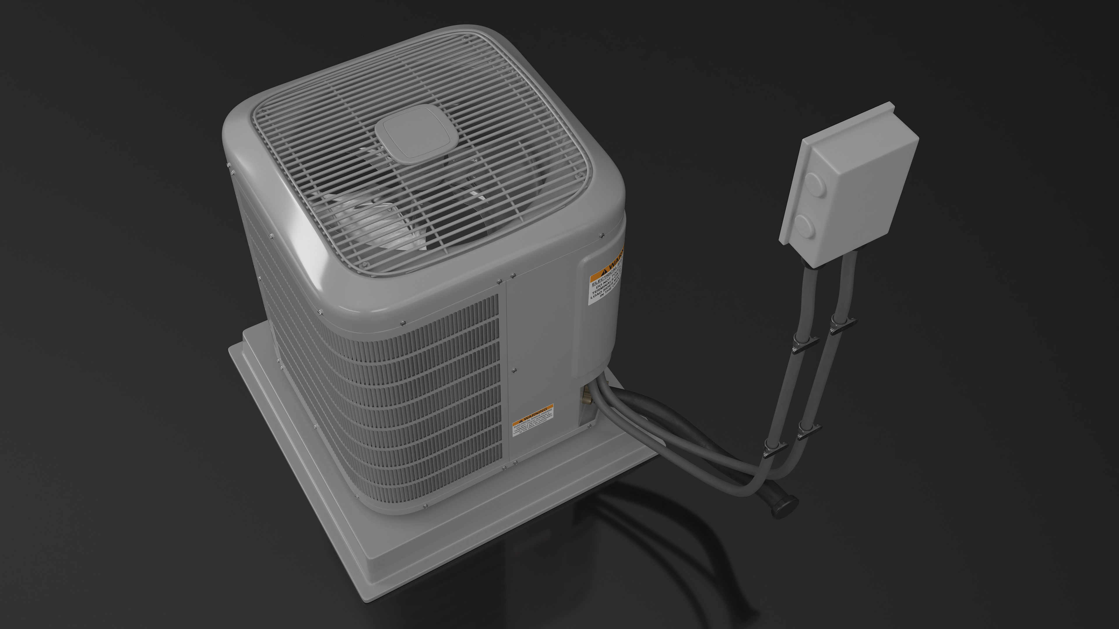 3D Central Air Conditioner Two-stage model