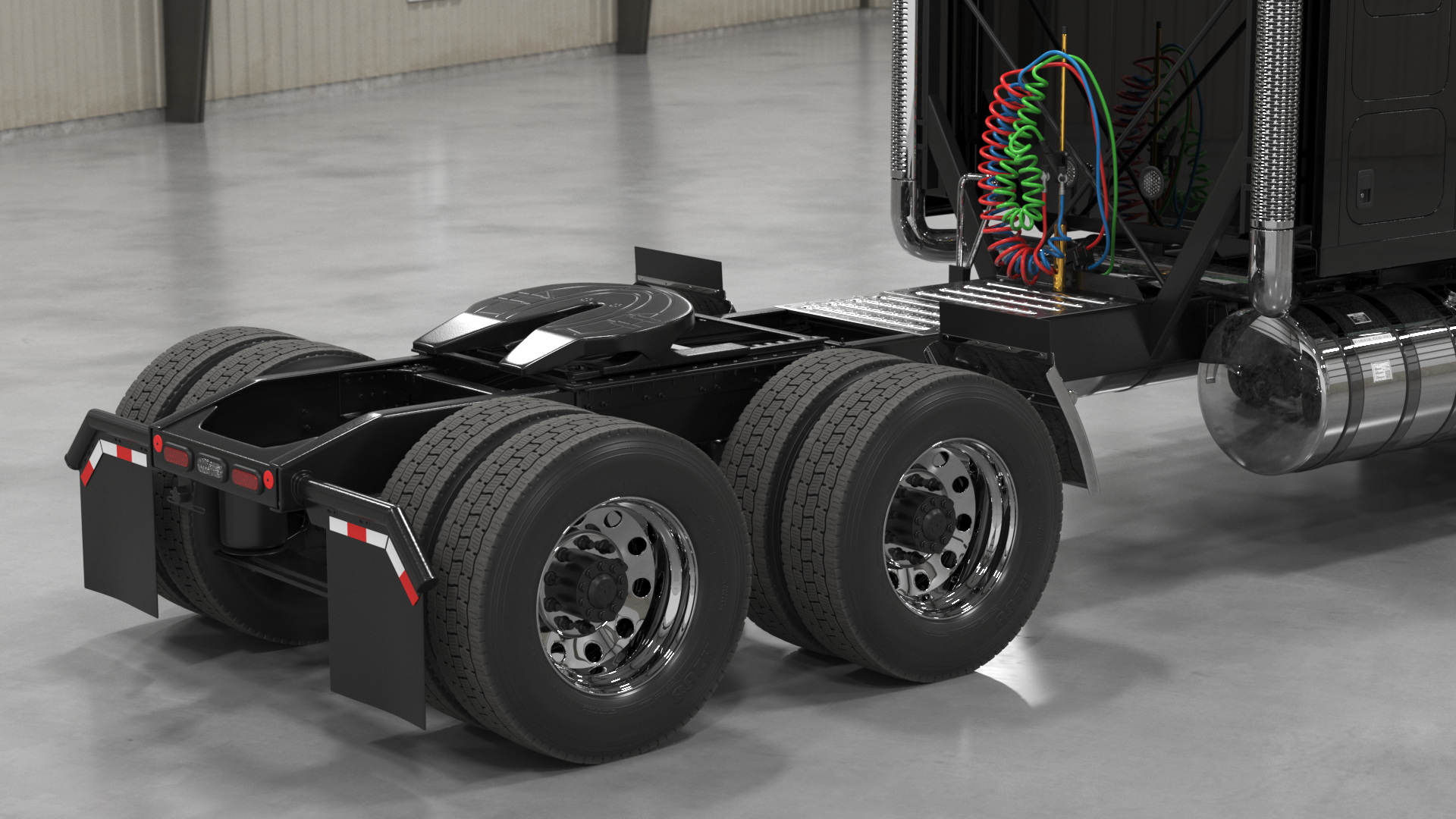 Pinnacle 2025 Truck Black Rigged 3D