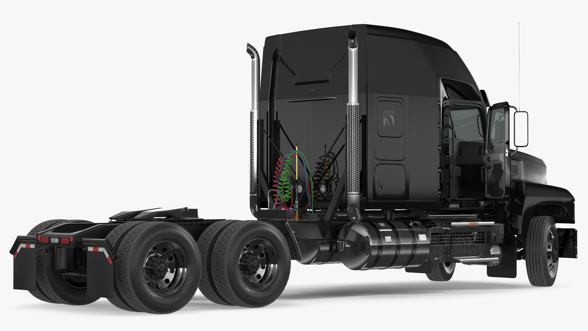 Pinnacle 2025 Truck Black Rigged 3D