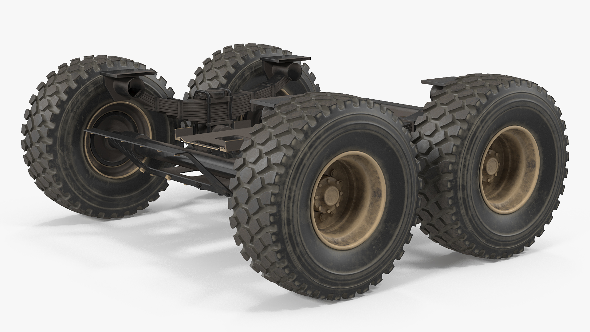 3D Heavy Duty Chassis model