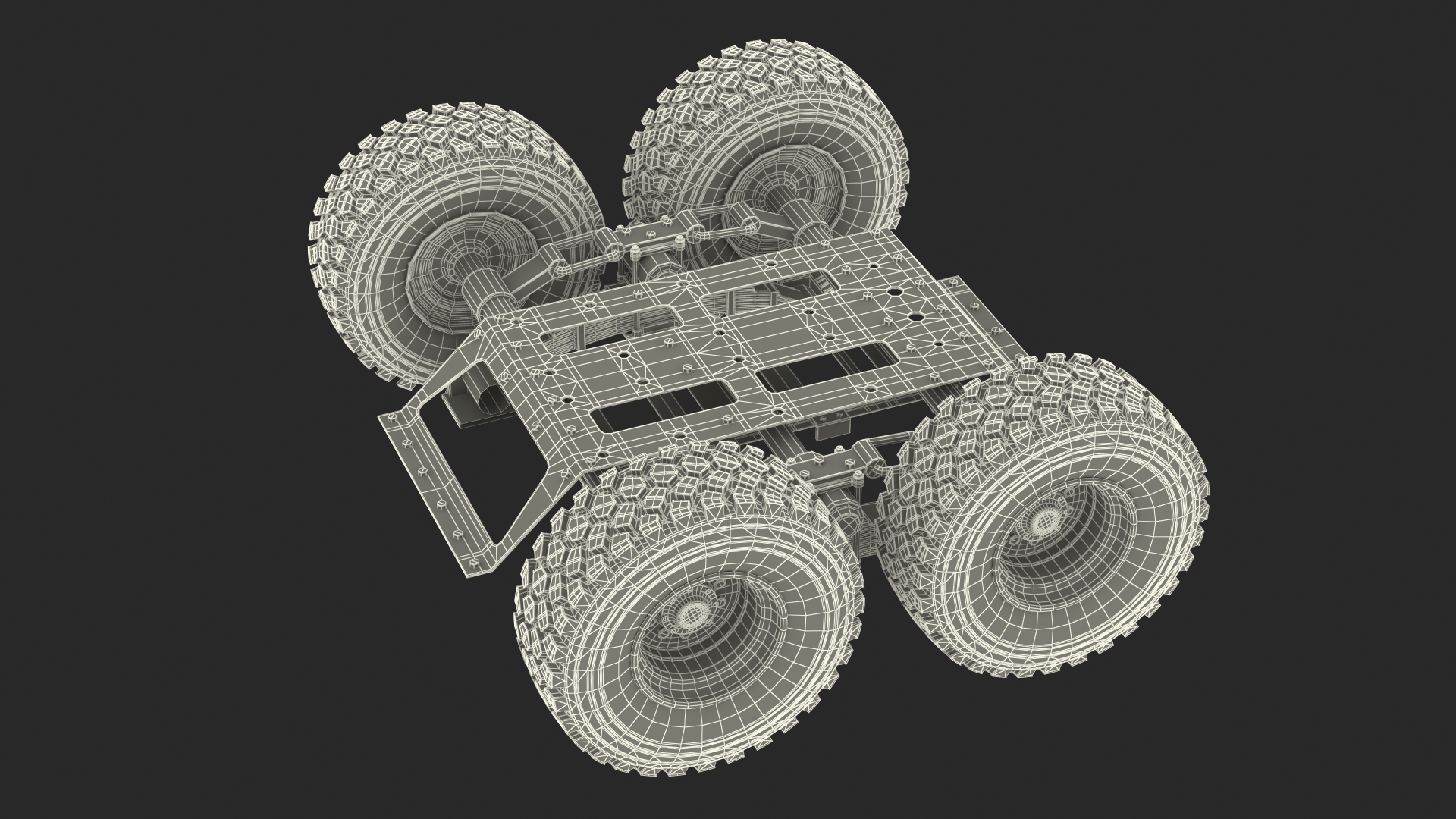 3D Heavy Duty Chassis model