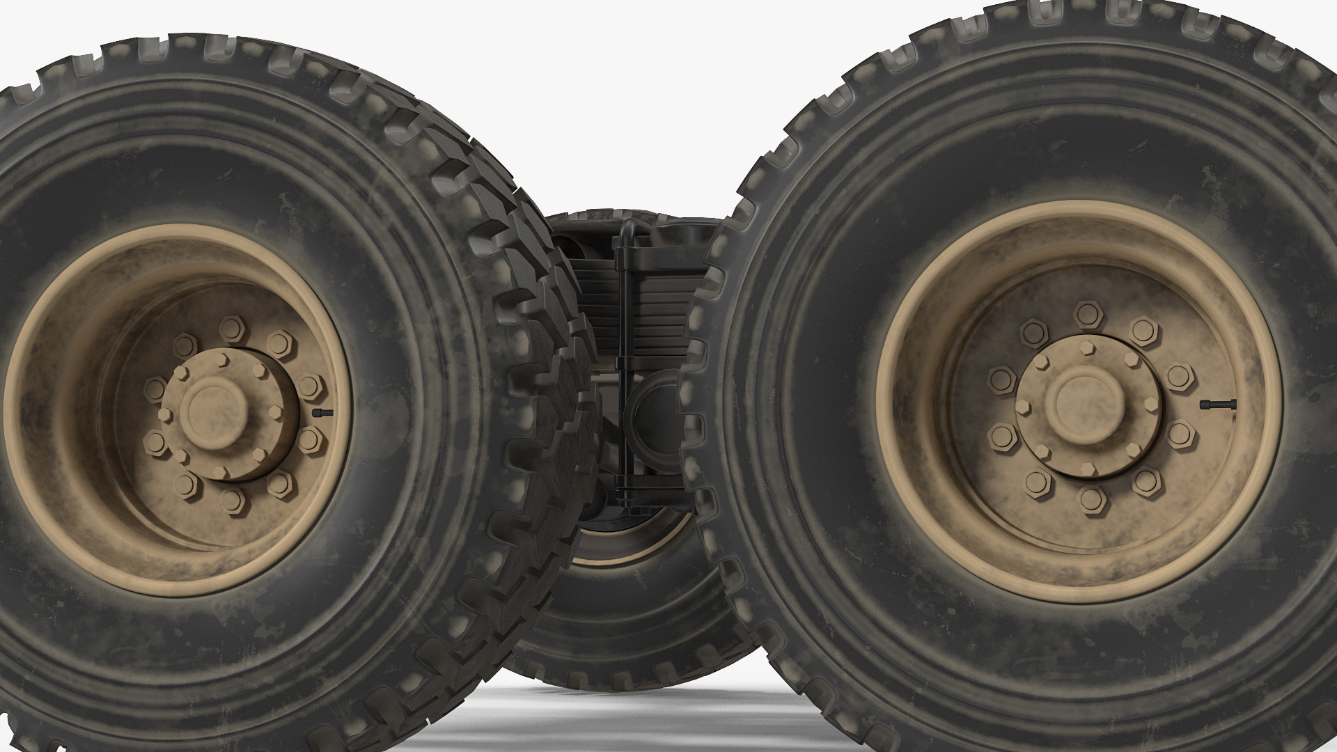 3D Heavy Duty Chassis model