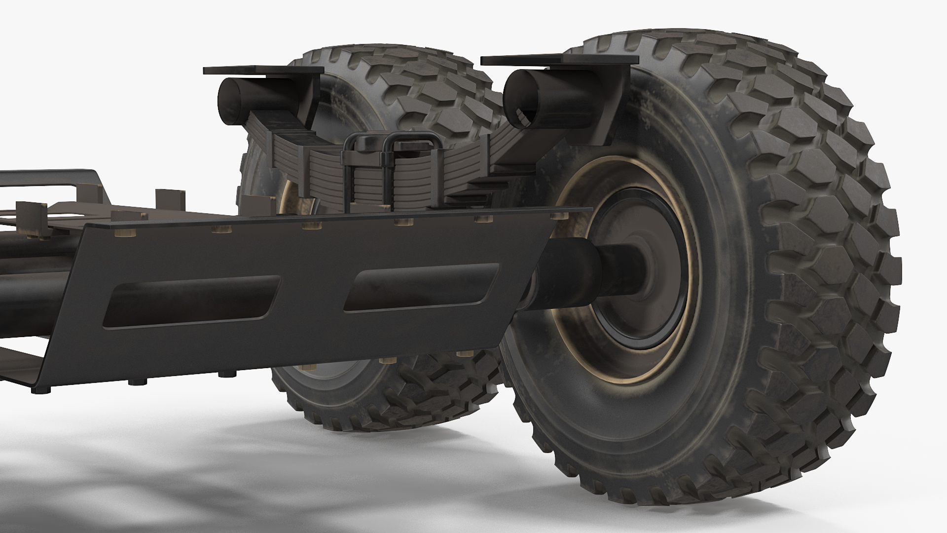 3D Heavy Duty Chassis model
