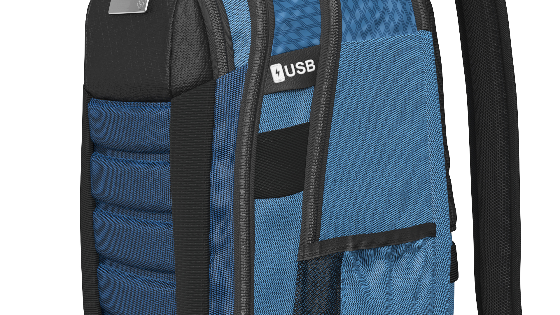 Travel Backpack Samsonite Carrier GSD Blue 3D