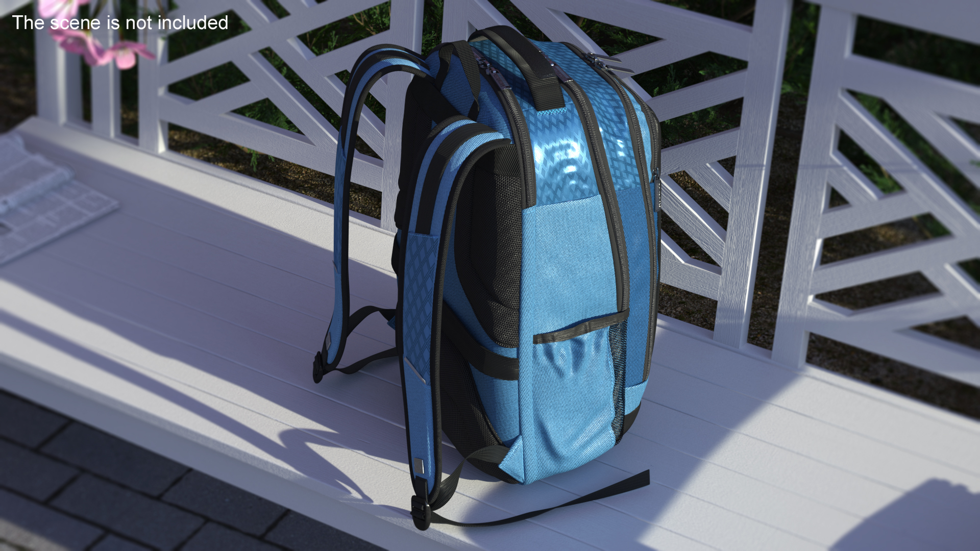 Travel Backpack Samsonite Carrier GSD Blue 3D