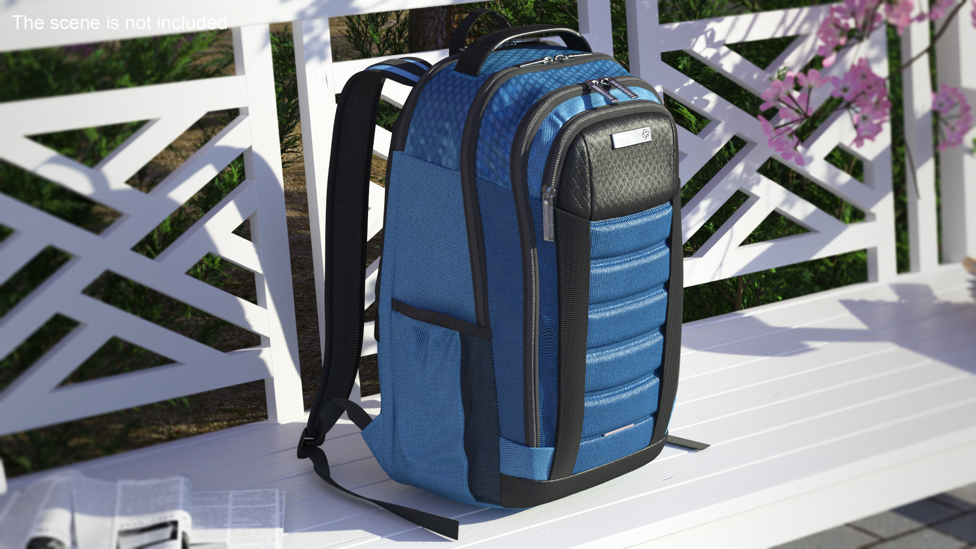Travel Backpack Samsonite Carrier GSD Blue 3D