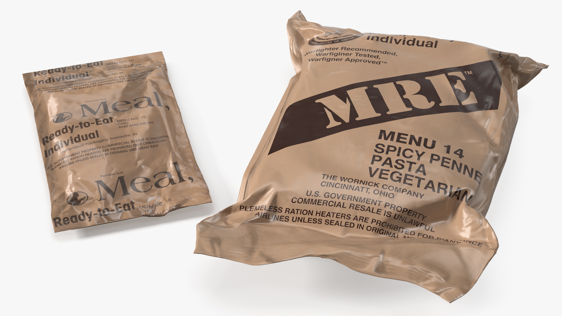 US Military Ration Pack Game Ready, view 8