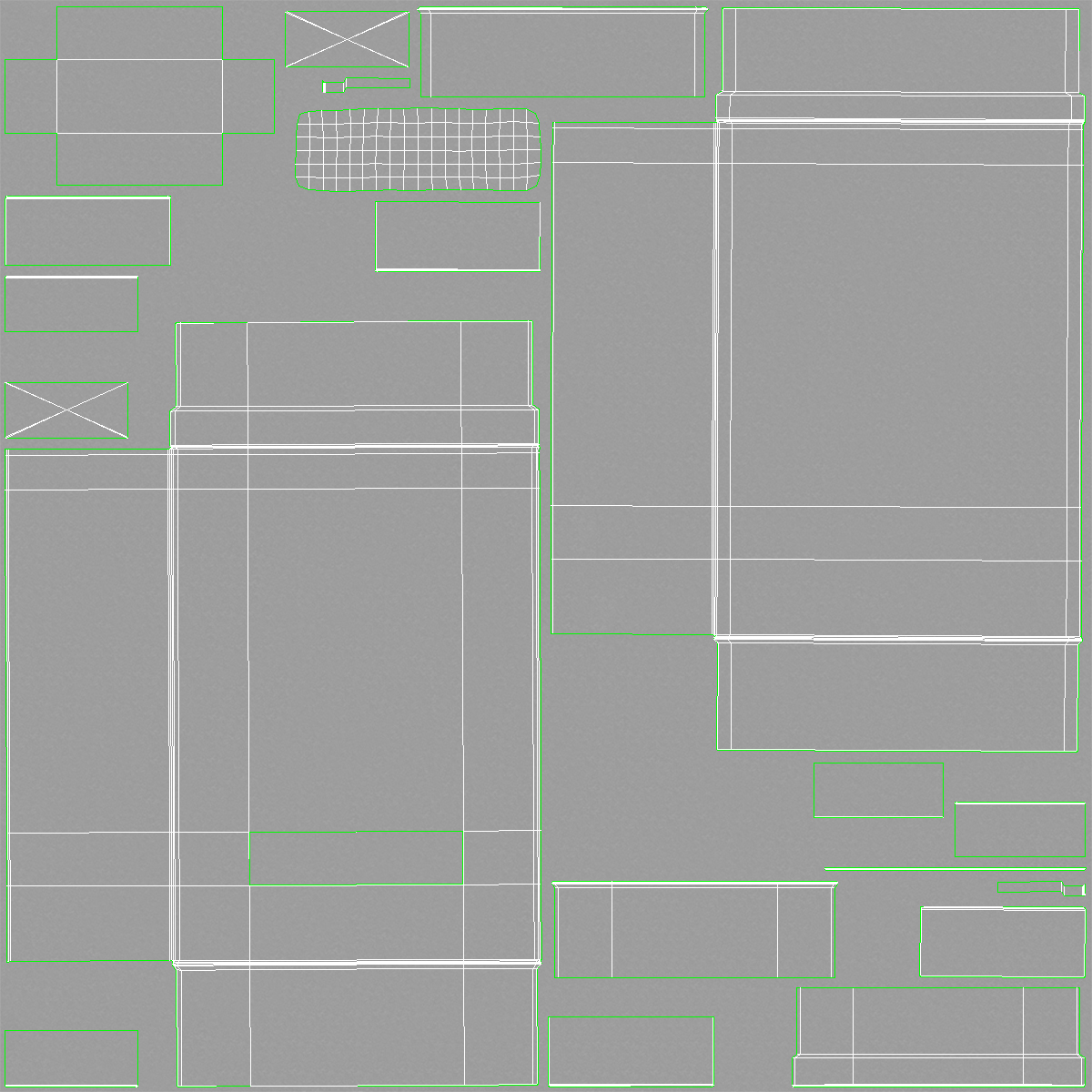 3D Box Cellentani Template model
