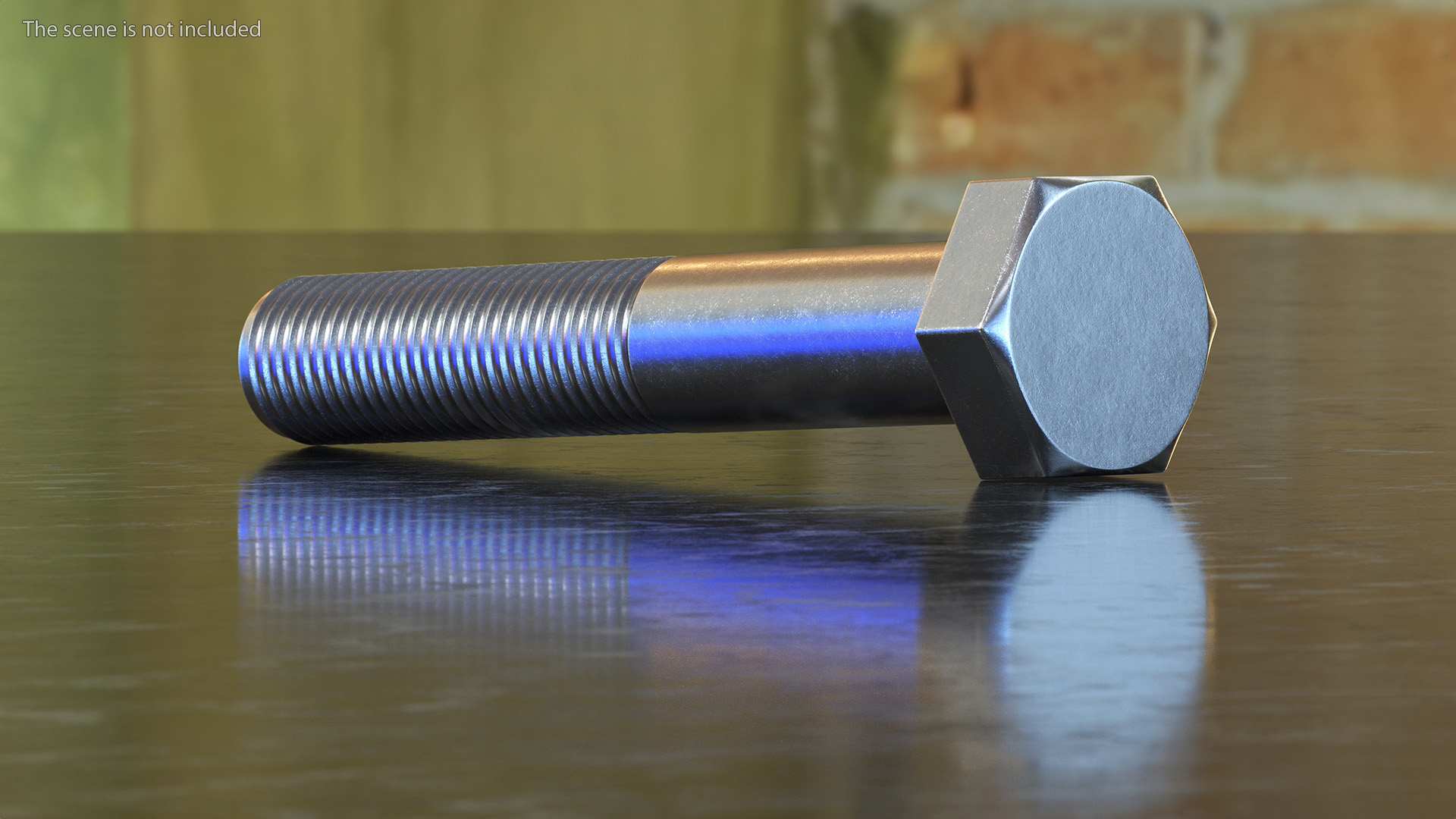 3D model Hex Bolt