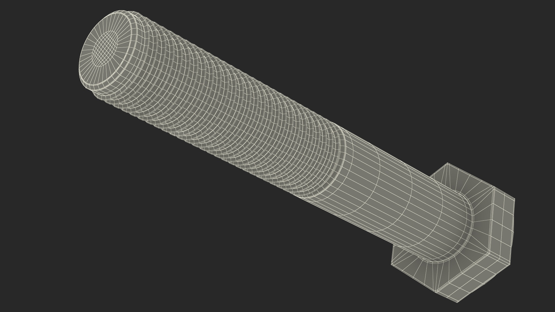 3D model Hex Bolt