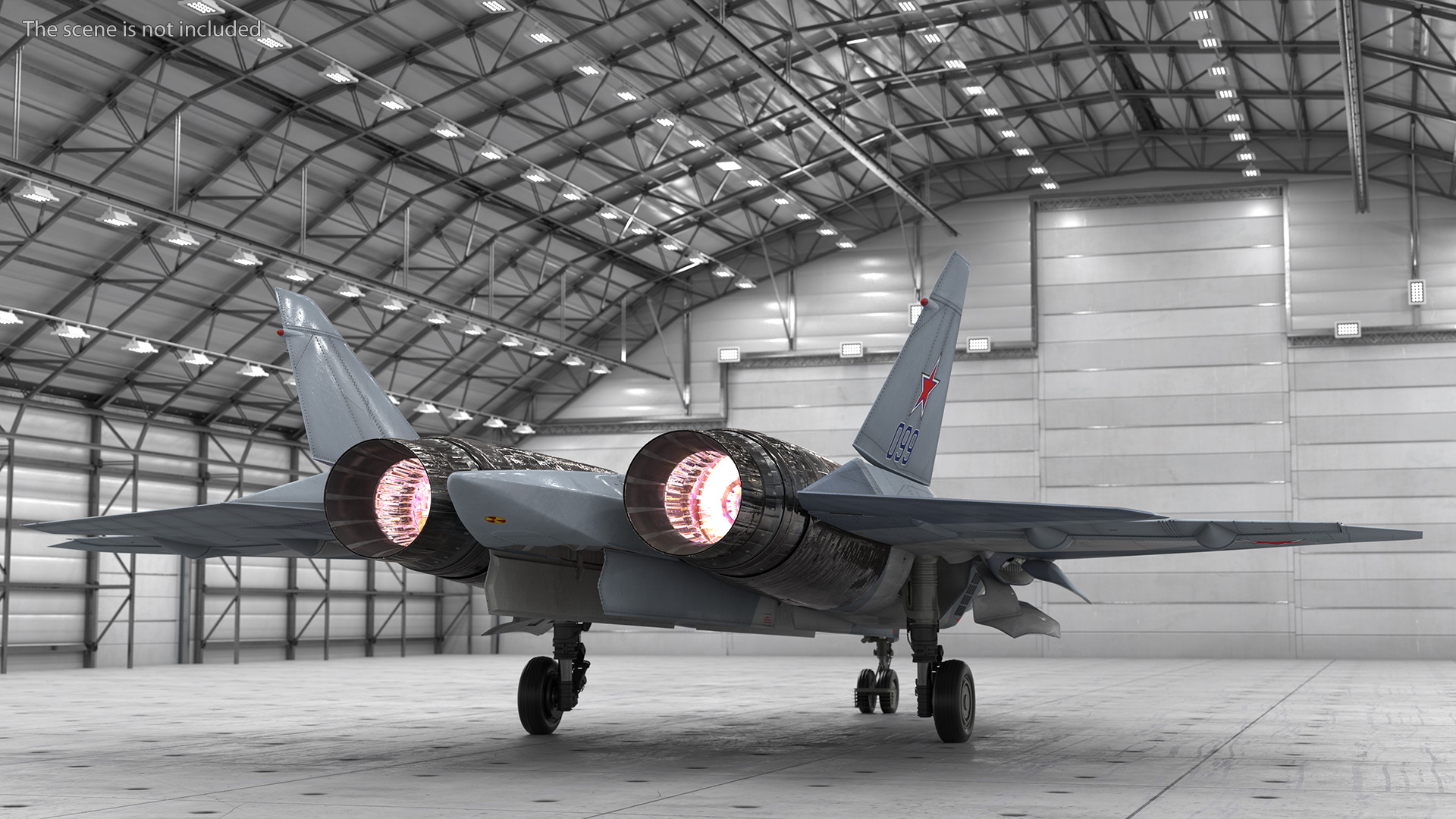 Russian Pilot in SU 57 Fighter Plane Hand Gesture 3D model