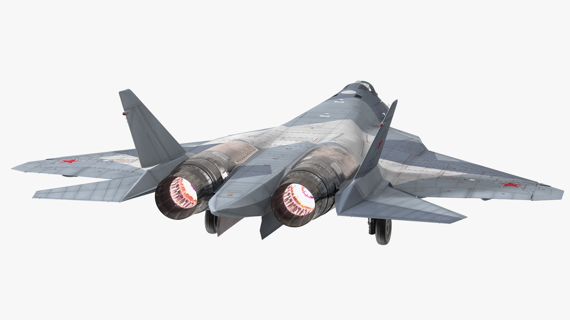 Russian Pilot in SU 57 Fighter Plane Hand Gesture 3D model