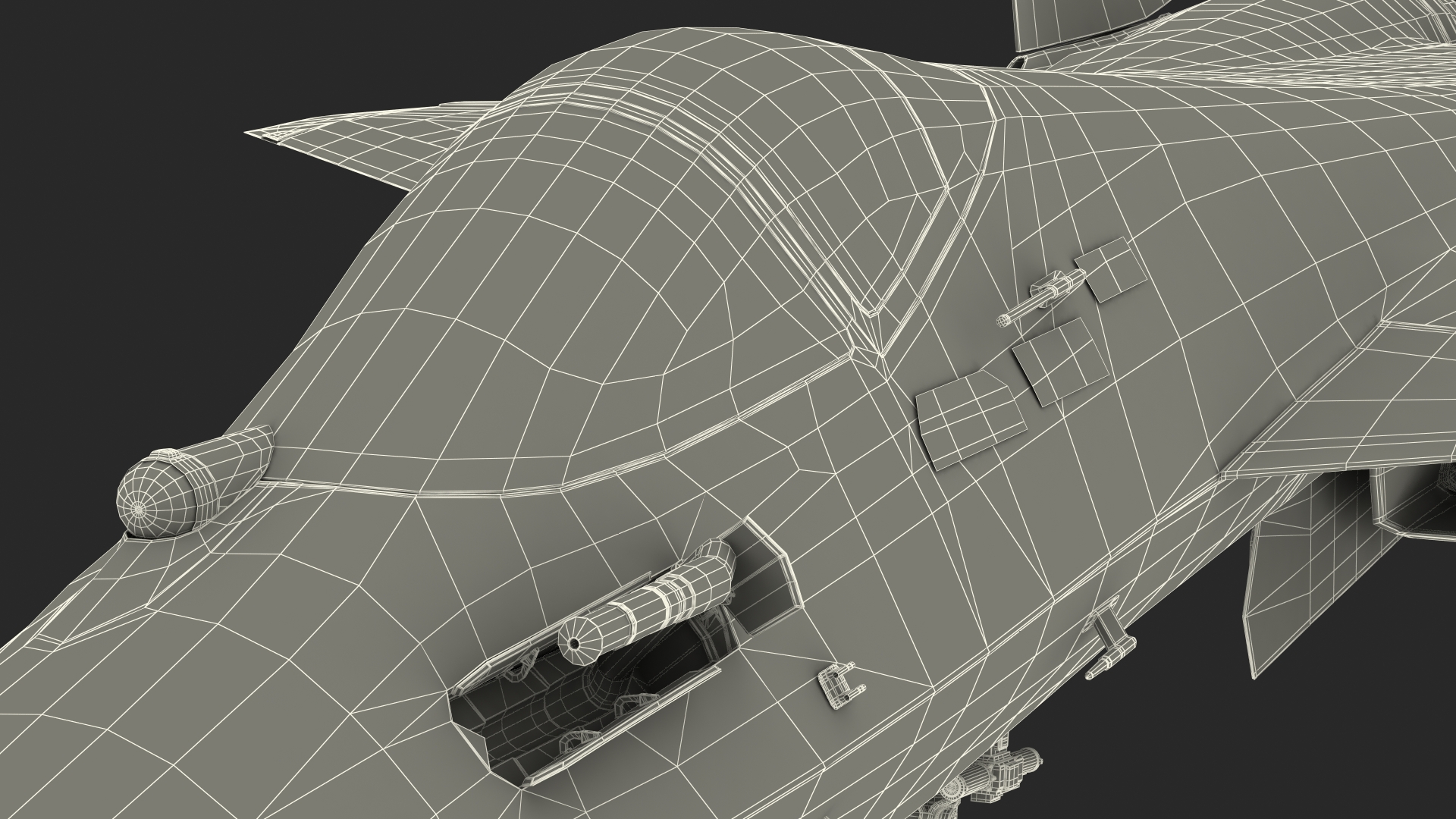 Russian Pilot in SU 57 Fighter Plane Hand Gesture 3D model