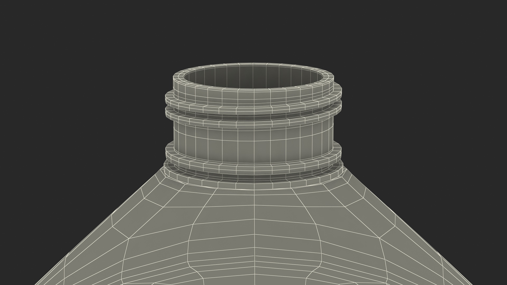 Dishwashing Liquid Morning Fresh Open Bottle 3D model