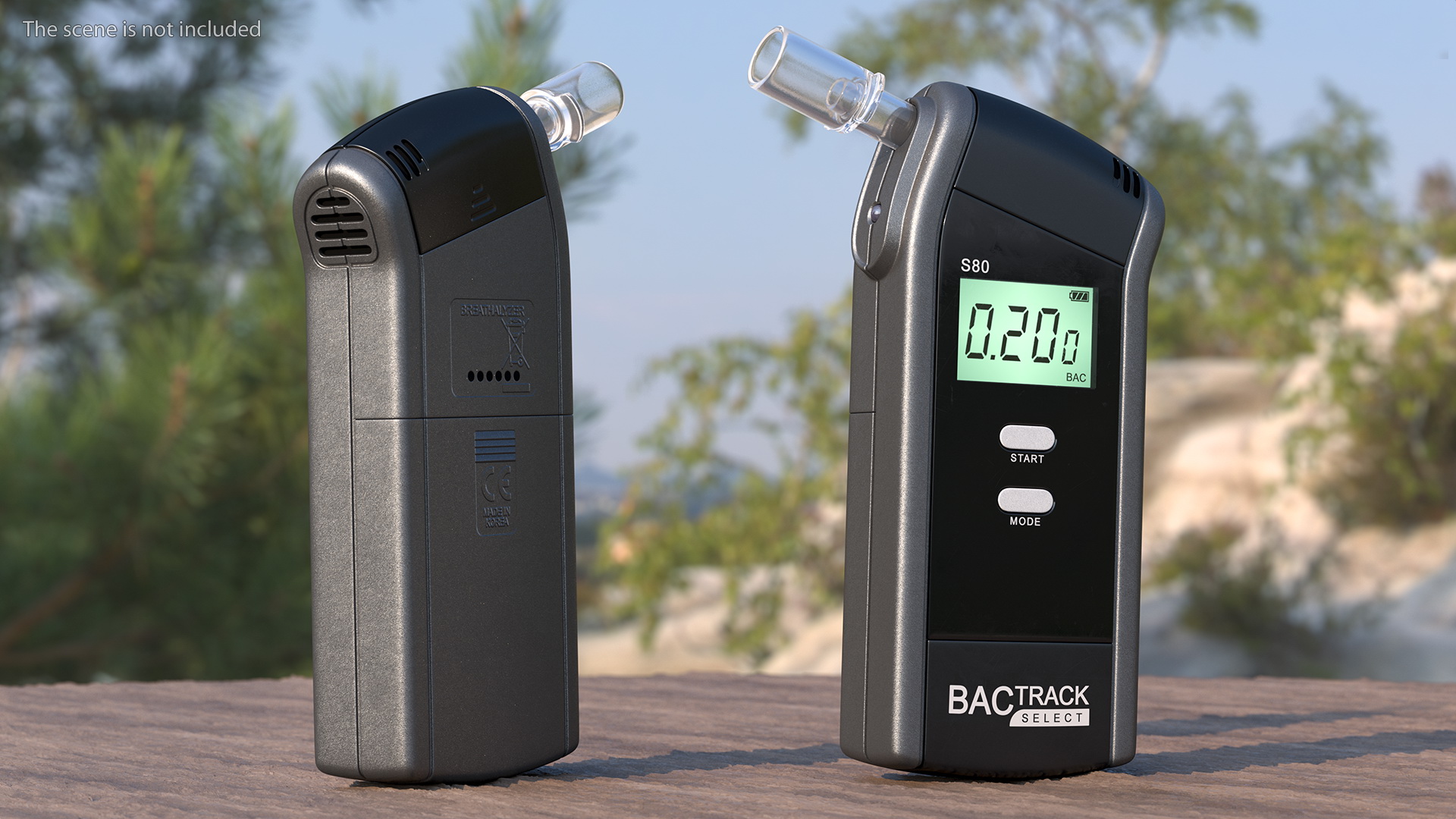 3D BACtrack S80 Pro Breathalyzer Breath Alcohol Tester