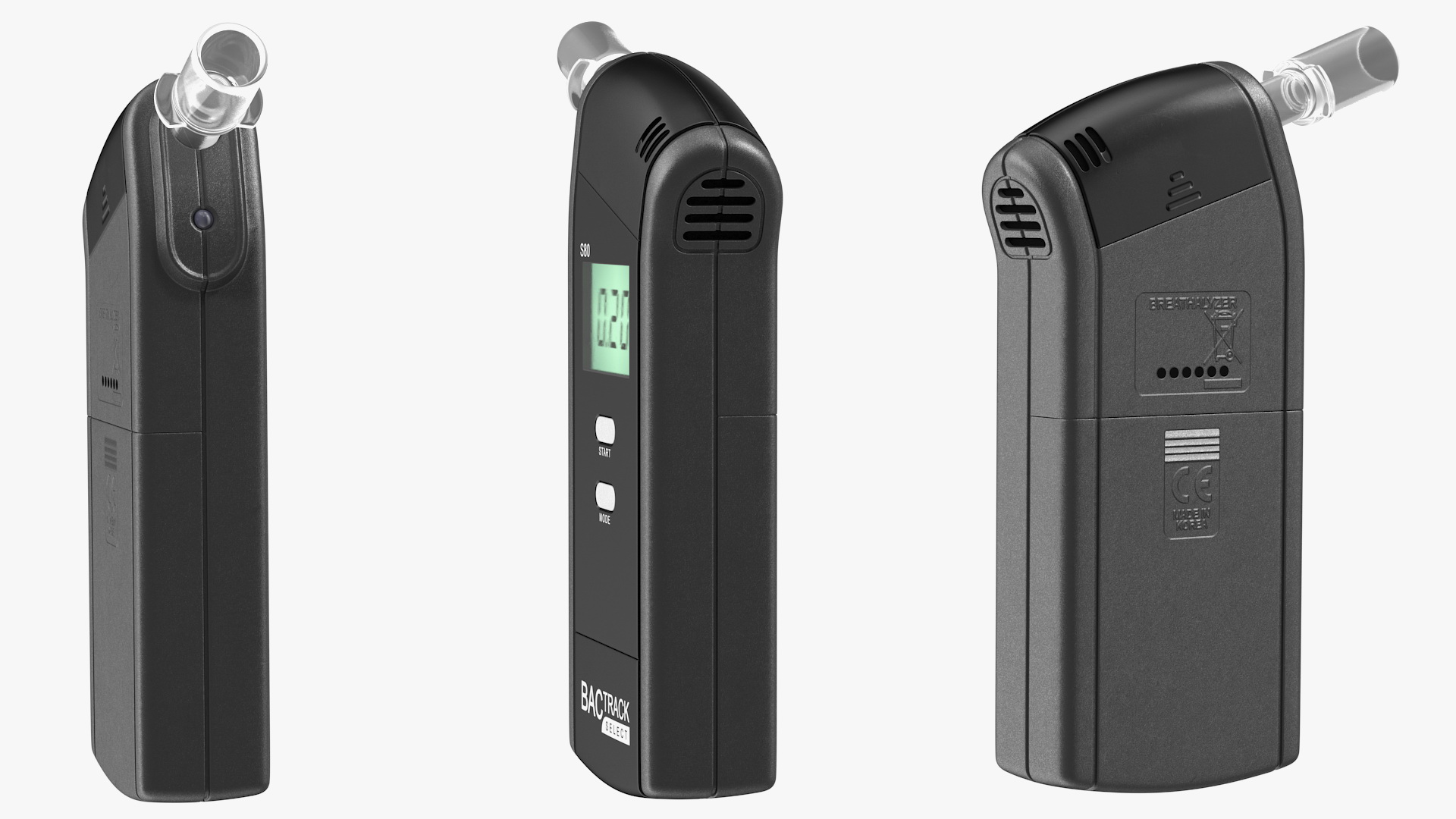 3D BACtrack S80 Pro Breathalyzer Breath Alcohol Tester