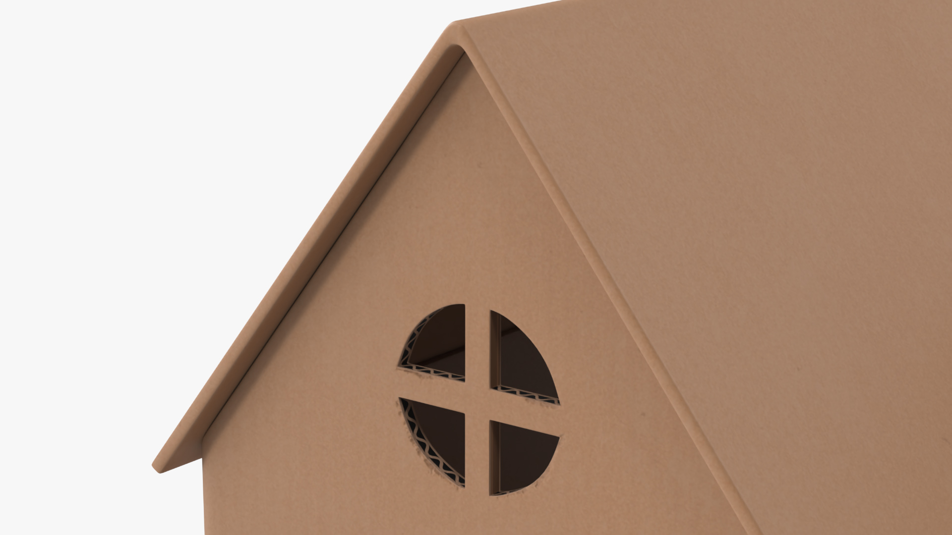 3D model Cardboard Miniature House
