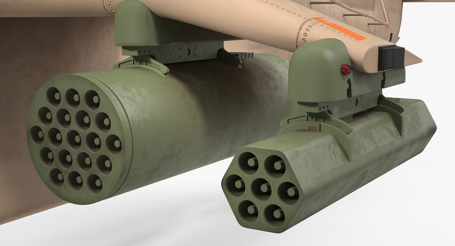 3D model Eurocopter Tigre EC665 Spain Rigged