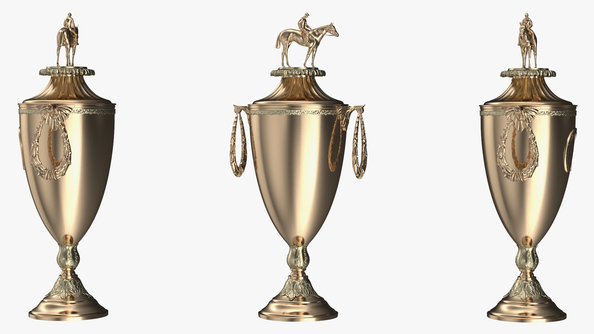 3D Kentucky Derby Trophy