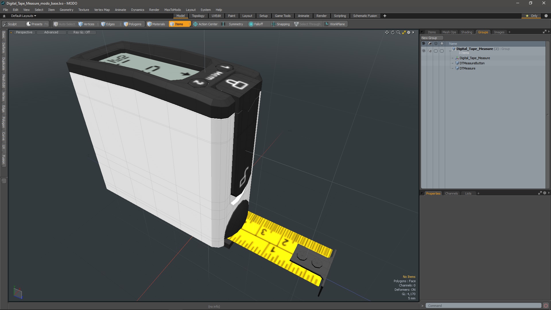 3D model Digital Tape Measure