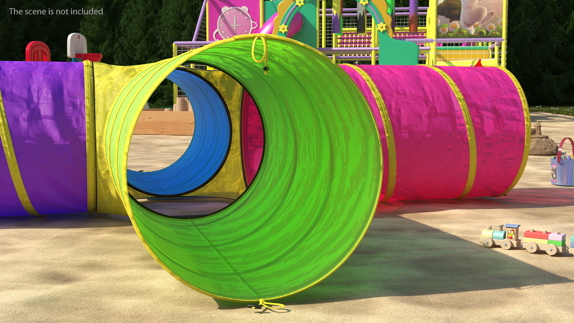 3D Foldable Cross Play Tunnel