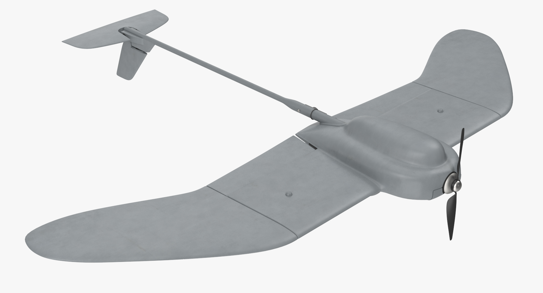 3D model Remote Controlled UAV Wasp AE UAS Rigged