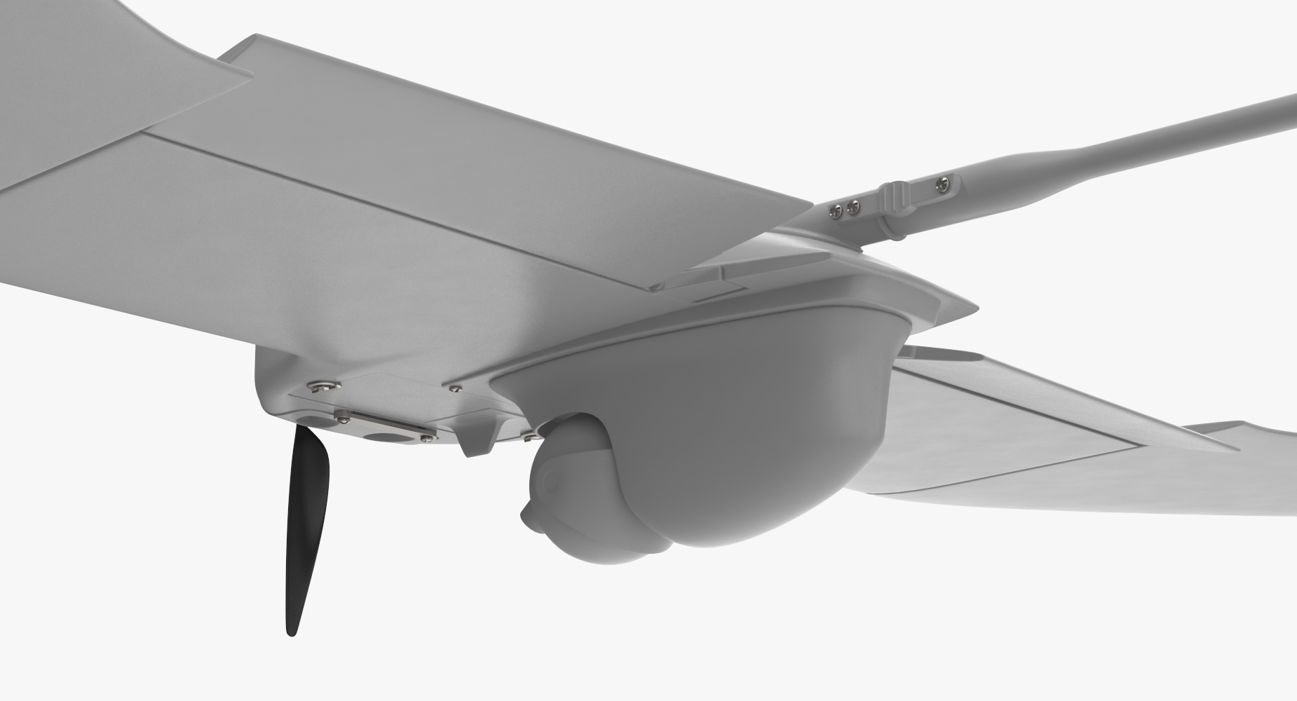 3D model Remote Controlled UAV Wasp AE UAS Rigged