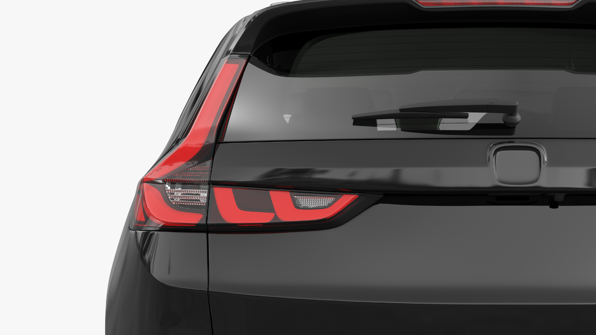 3D SUV 2025 Black Rigged