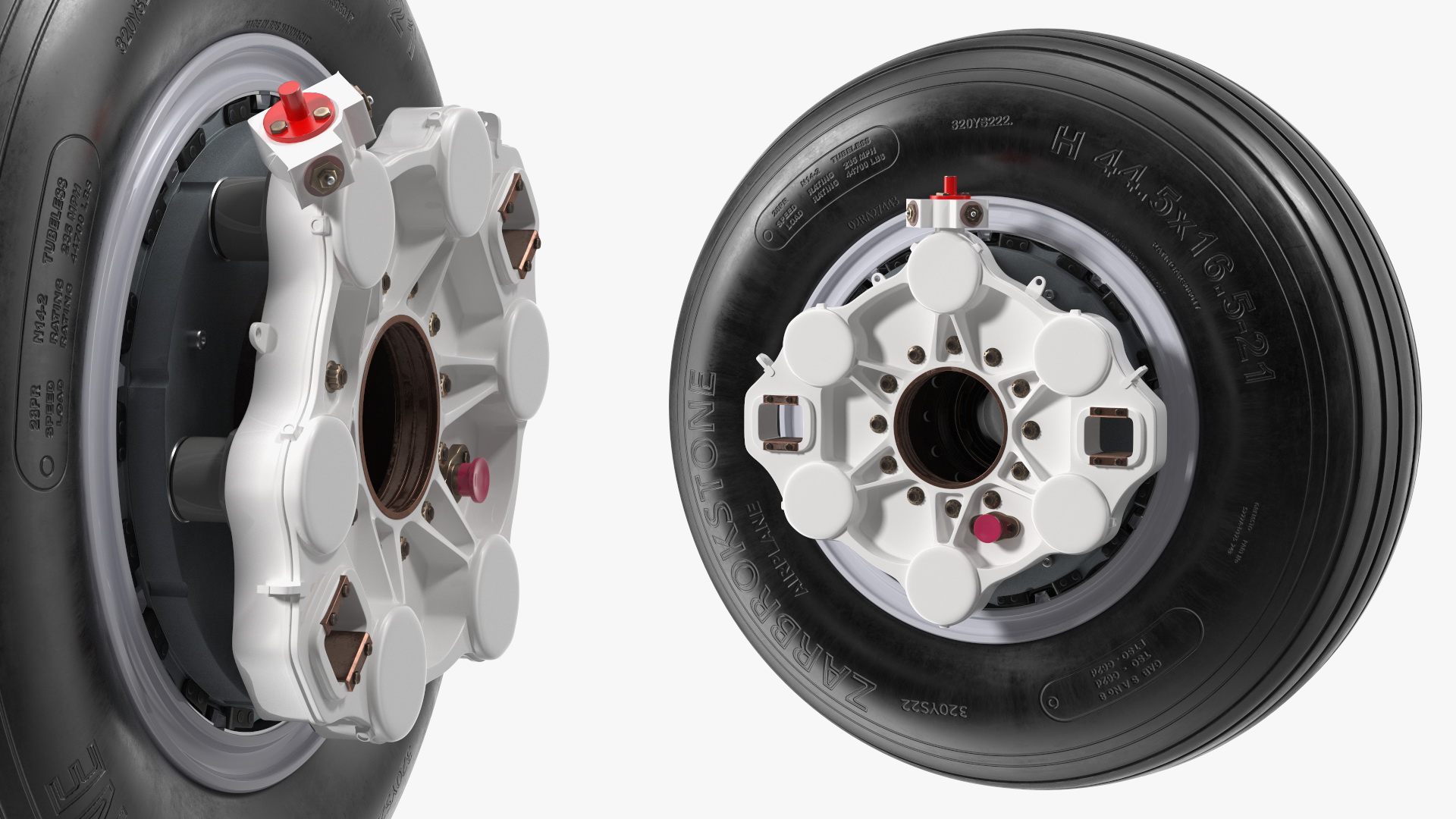 3D model Boeing 737 Aircraft Wheel