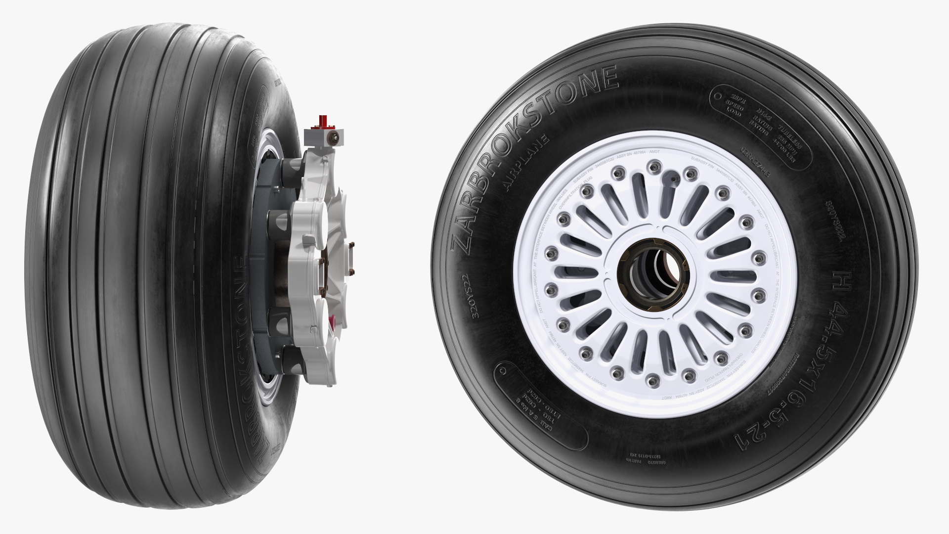 3D model Boeing 737 Aircraft Wheel