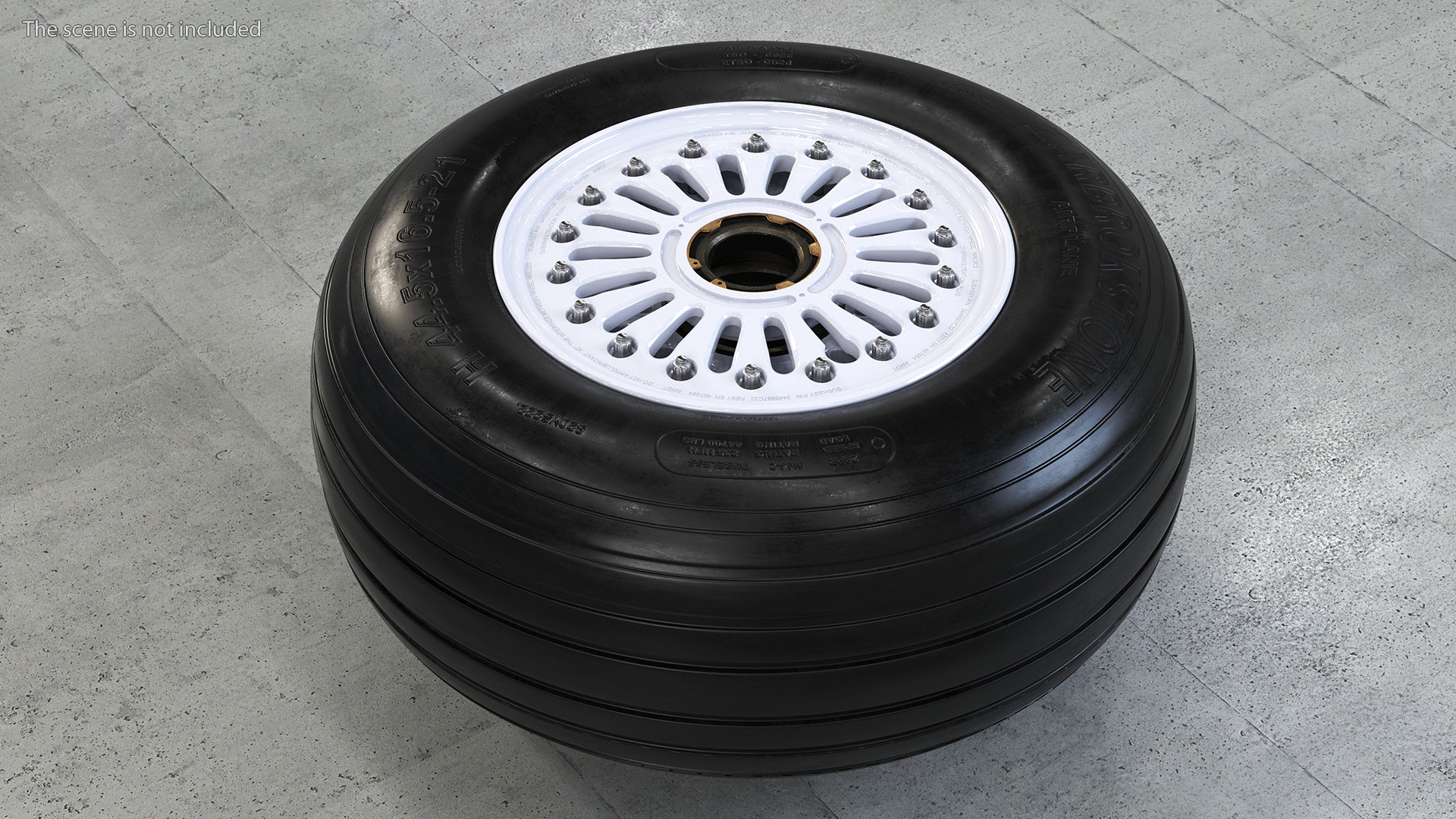 3D model Boeing 737 Aircraft Wheel