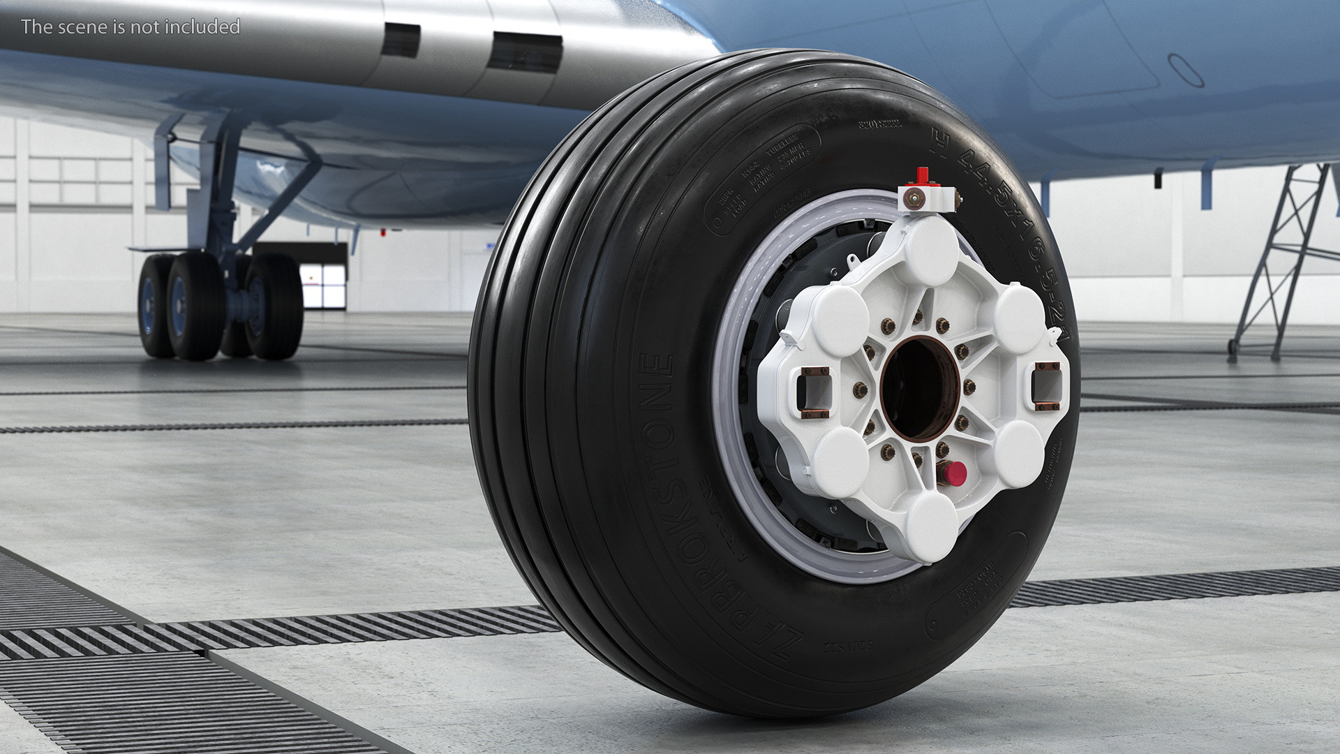 3D model Boeing 737 Aircraft Wheel