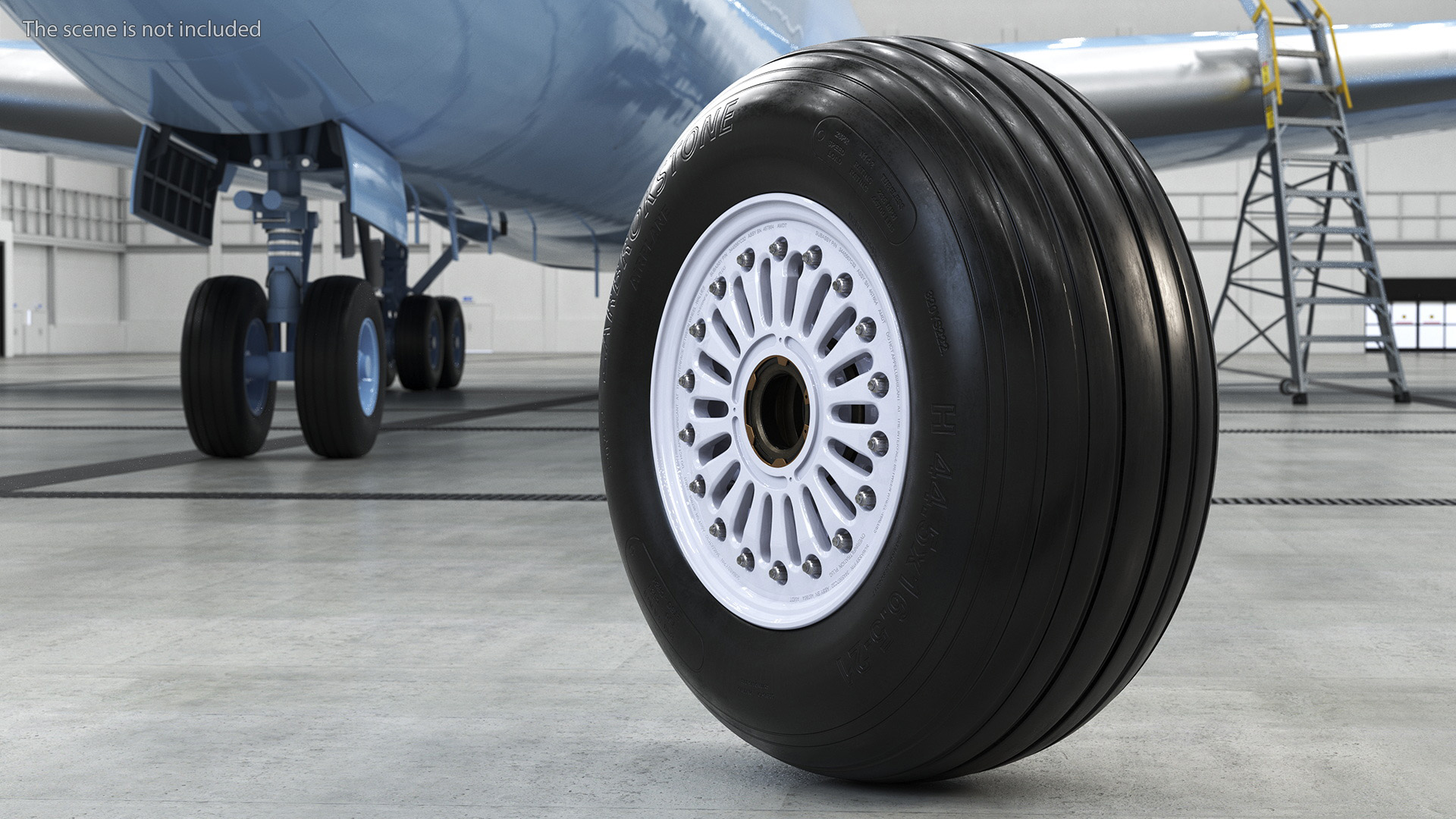 3D model Boeing 737 Aircraft Wheel