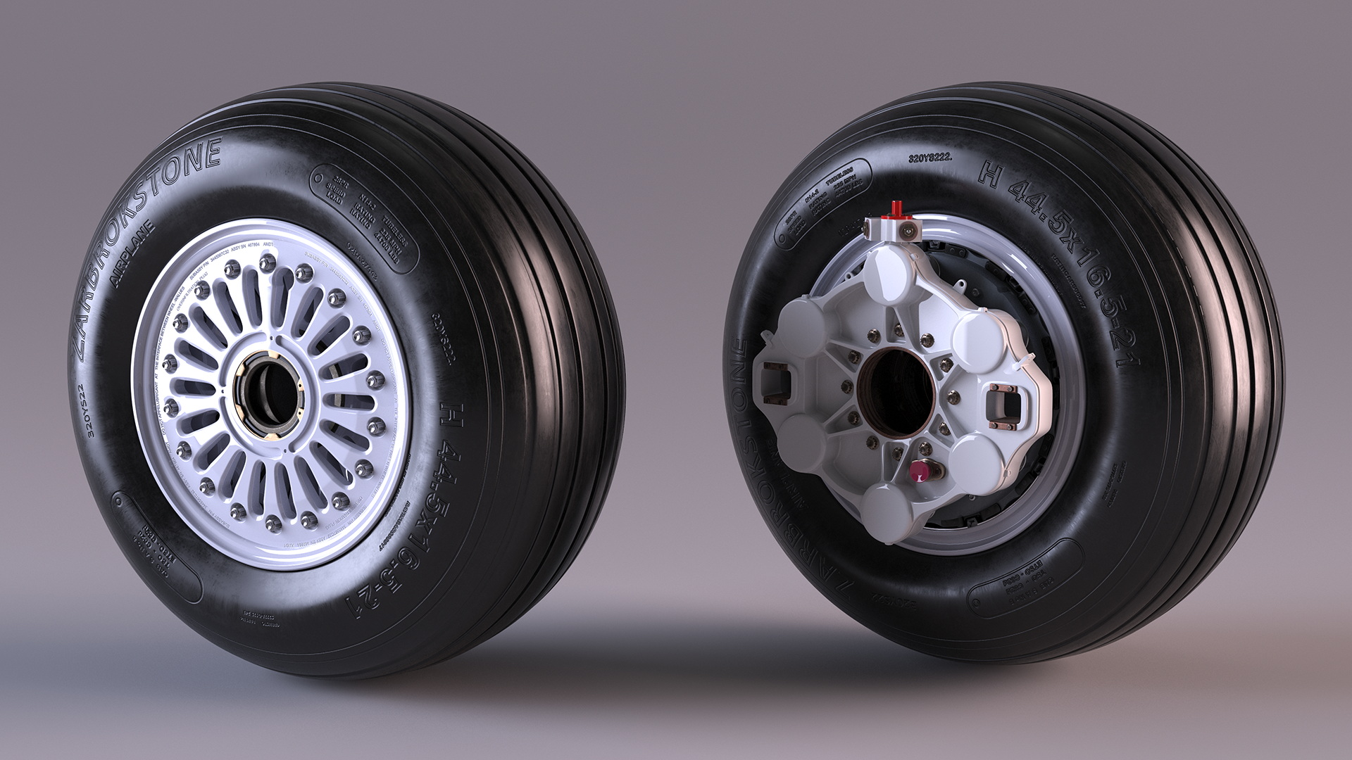 3D model Boeing 737 Aircraft Wheel