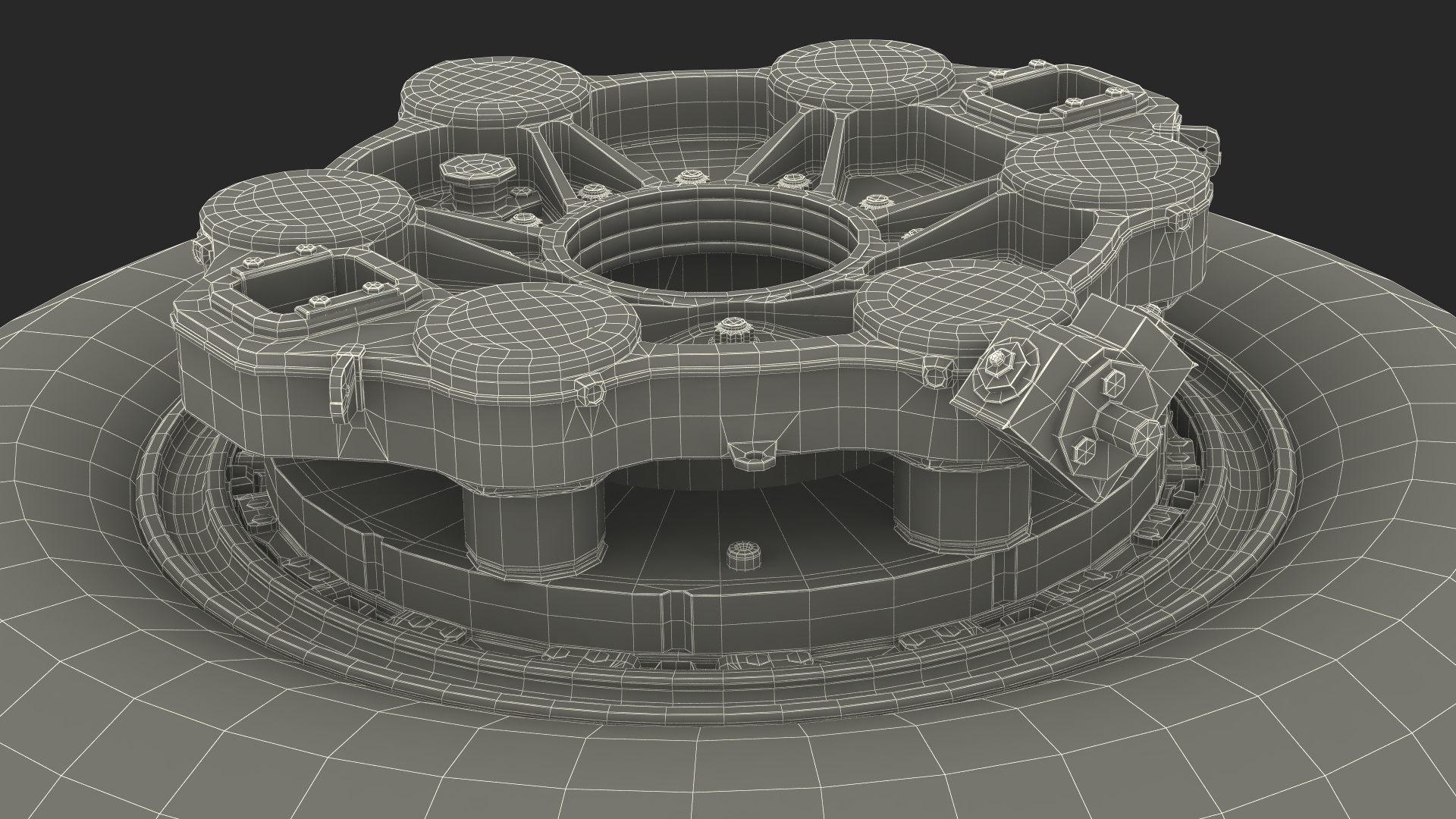 3D model Boeing 737 Aircraft Wheel