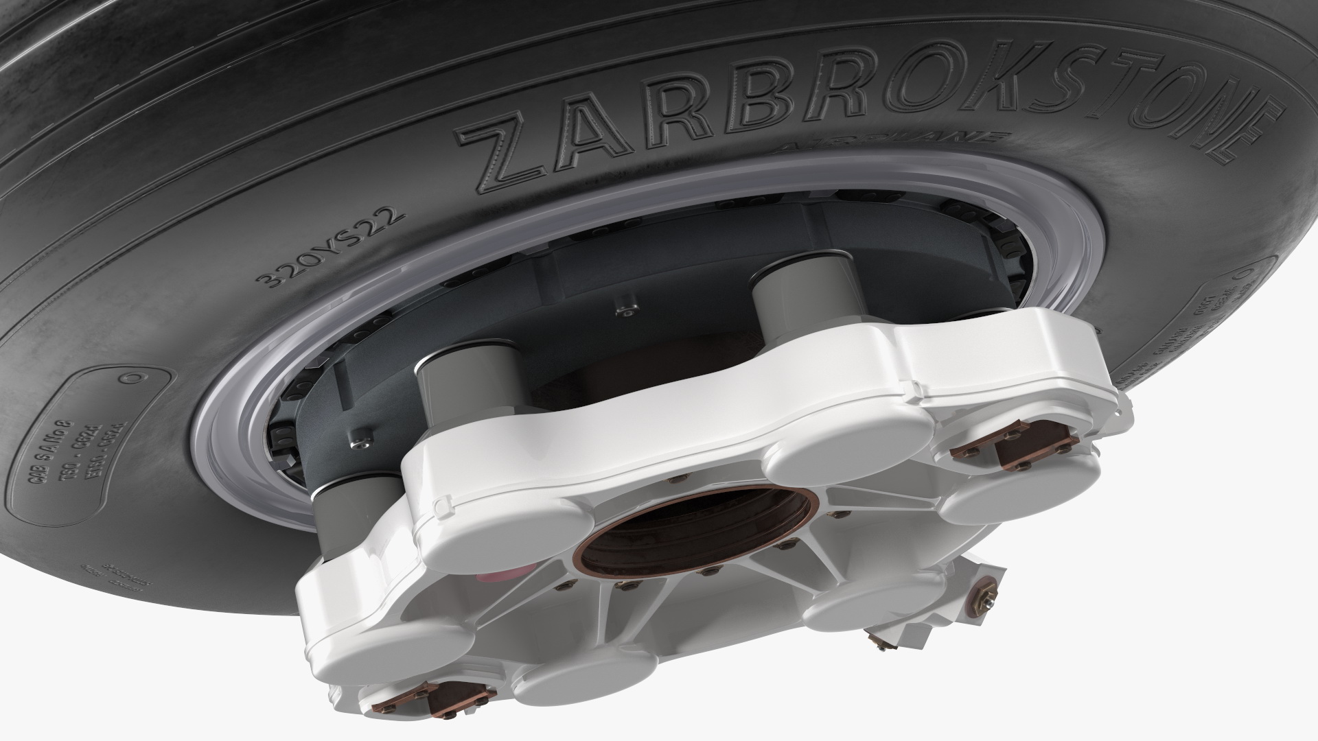 3D model Boeing 737 Aircraft Wheel