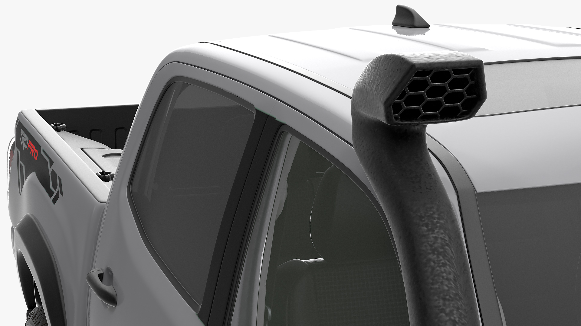 3D Toyota Tacoma TRD Pro Silver Sky Metallic 2021