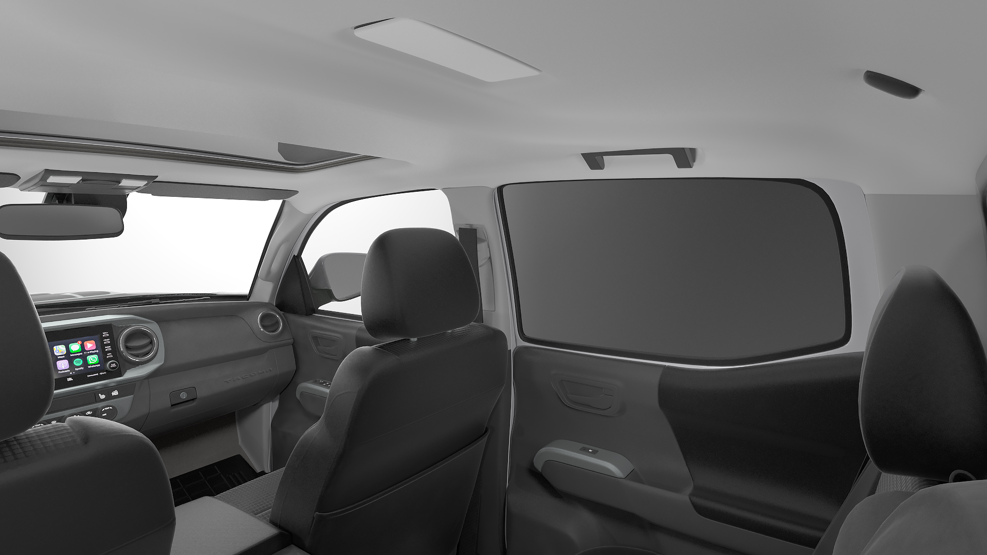 3D Toyota Tacoma TRD Pro Silver Sky Metallic 2021
