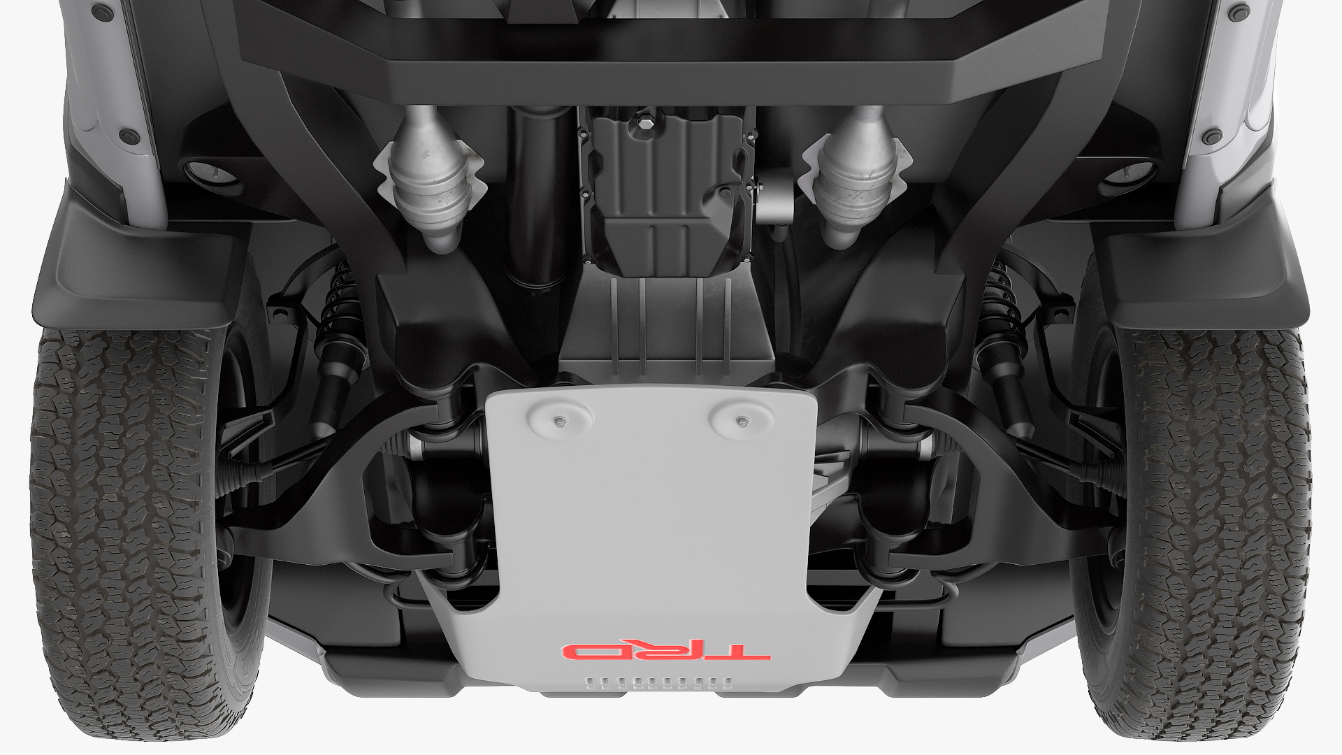 3D Toyota Tacoma TRD Pro Silver Sky Metallic 2021
