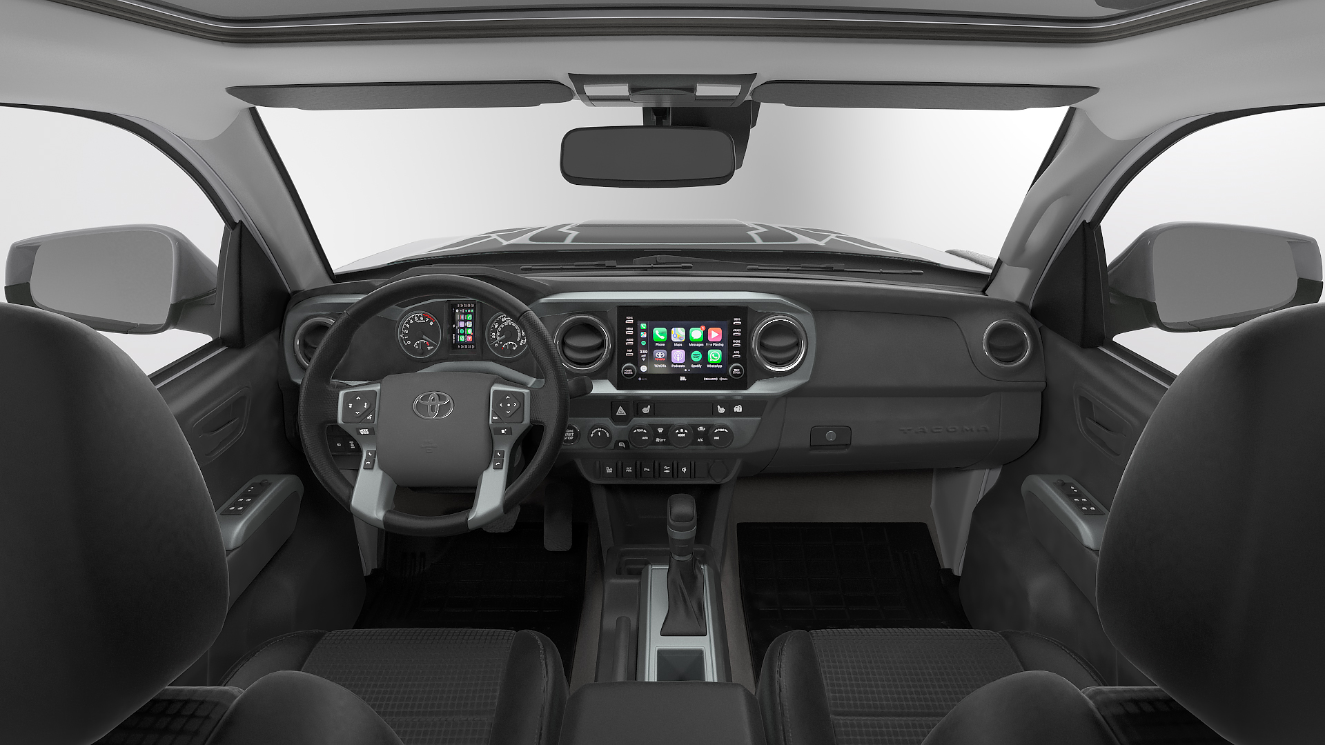 3D Toyota Tacoma TRD Pro Silver Sky Metallic 2021