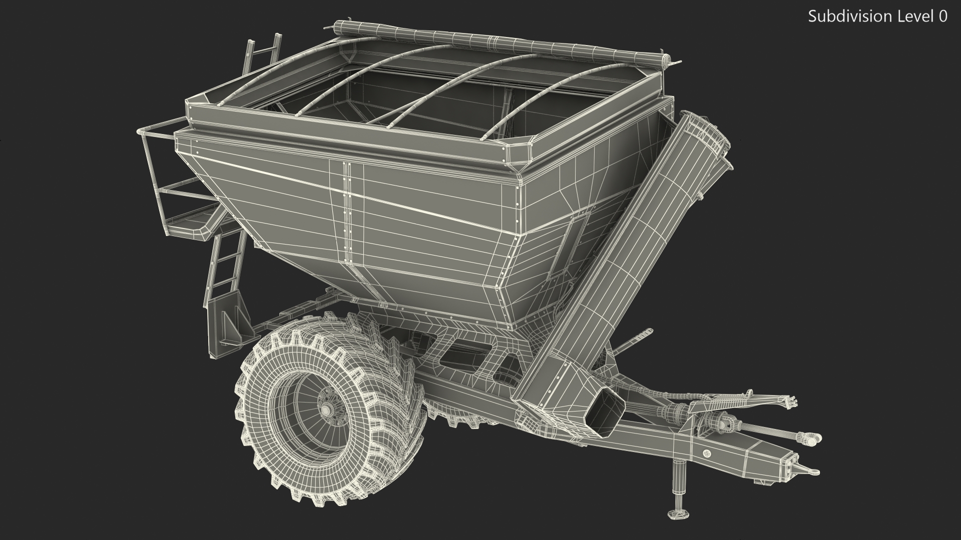 3D model Transbordeur Red New