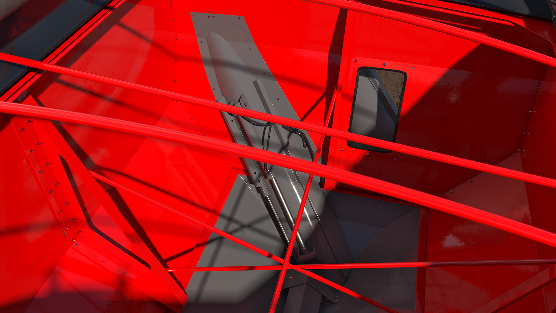 3D model Transbordeur Red New