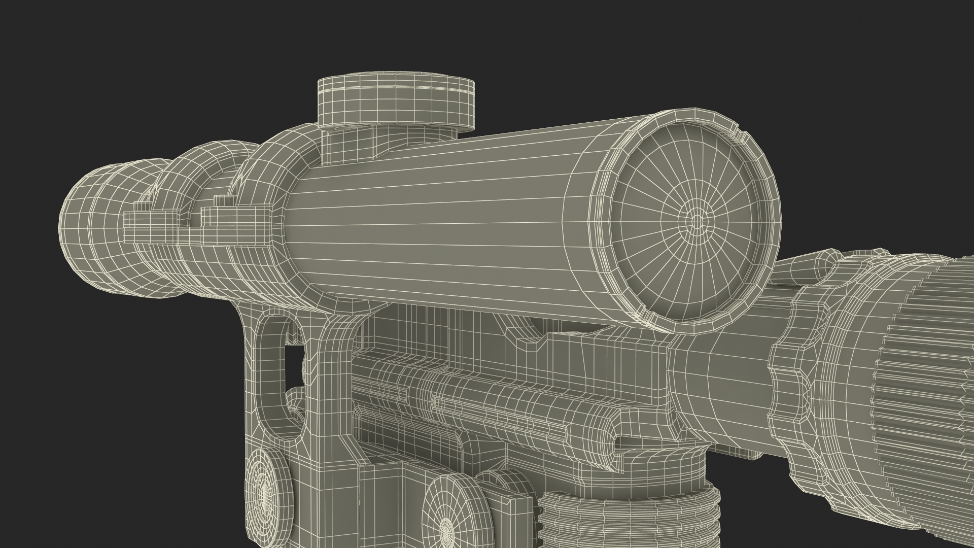 3D model Hans Heavy Blaster Pistol