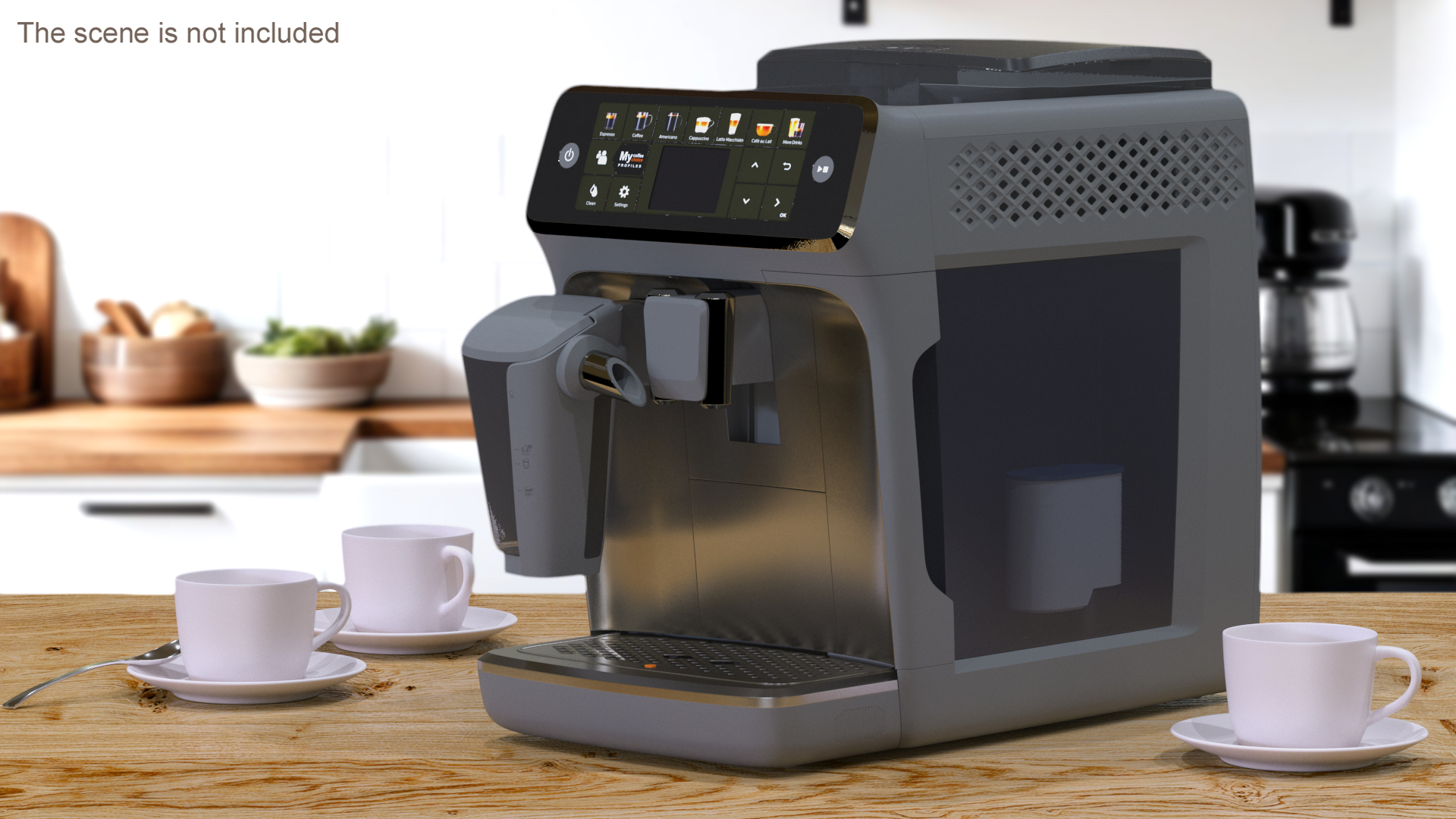 3D Automatic Espresso Machine Grey in Working Order model