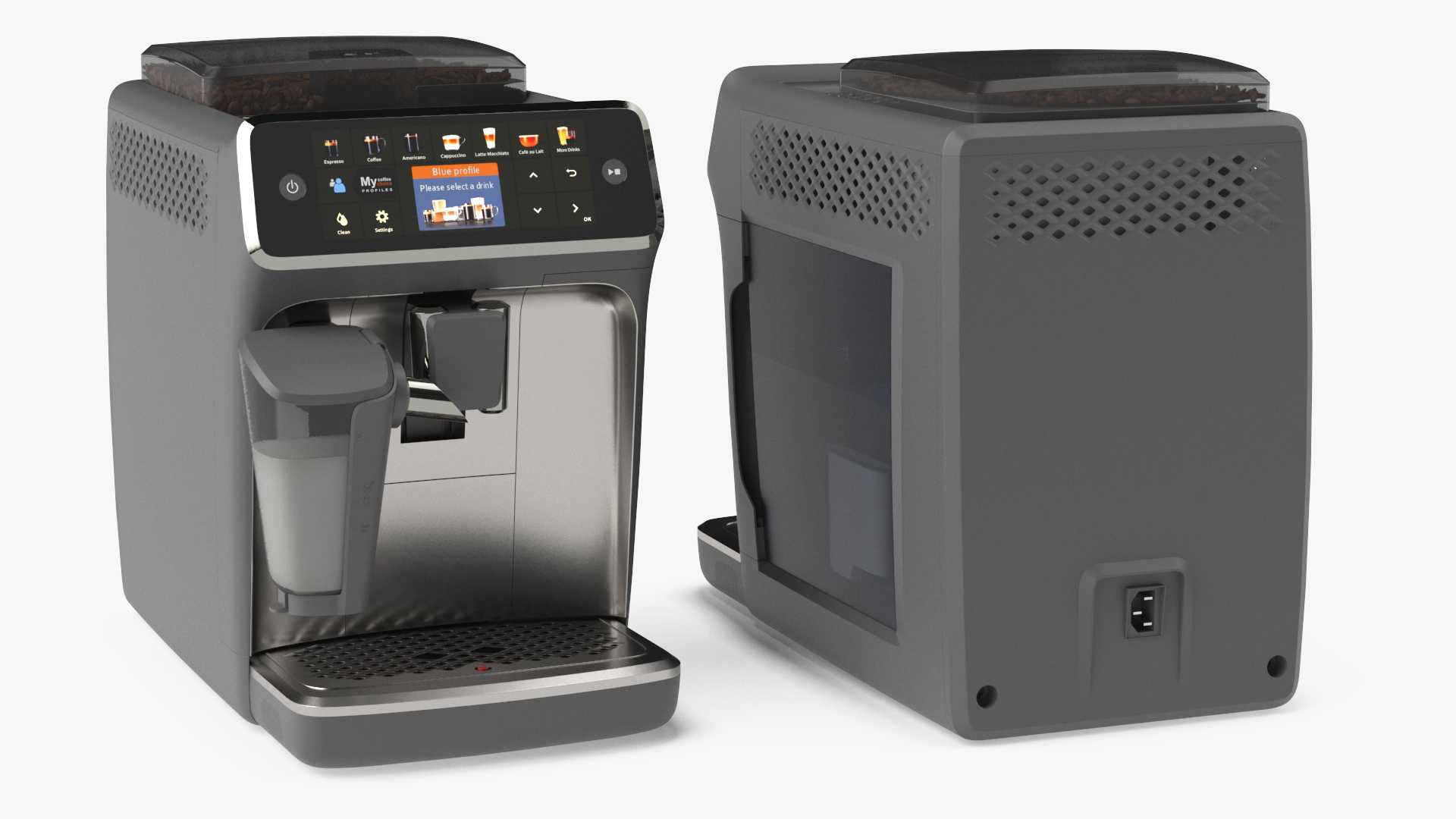 3D Automatic Espresso Machine Grey in Working Order model