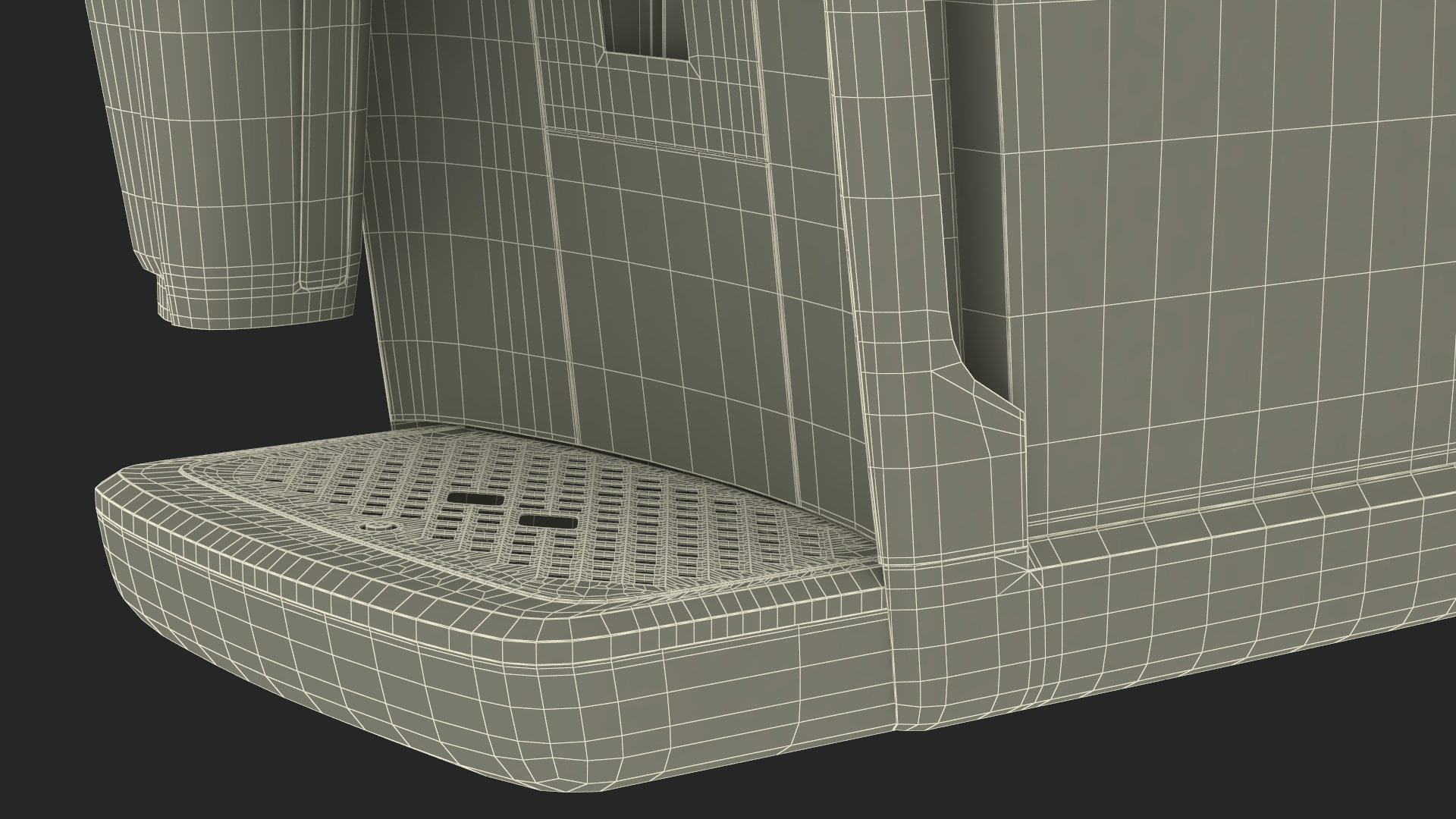 3D Automatic Espresso Machine Grey in Working Order model