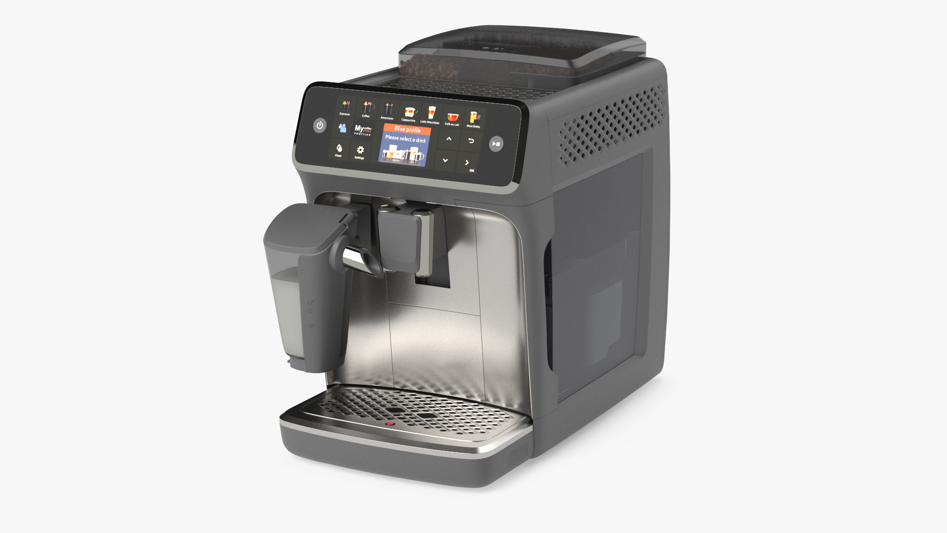 3D Automatic Espresso Machine Grey in Working Order model
