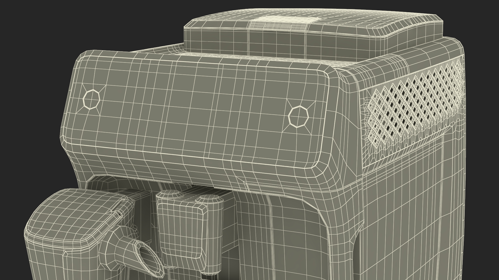 3D Automatic Espresso Machine Grey in Working Order model