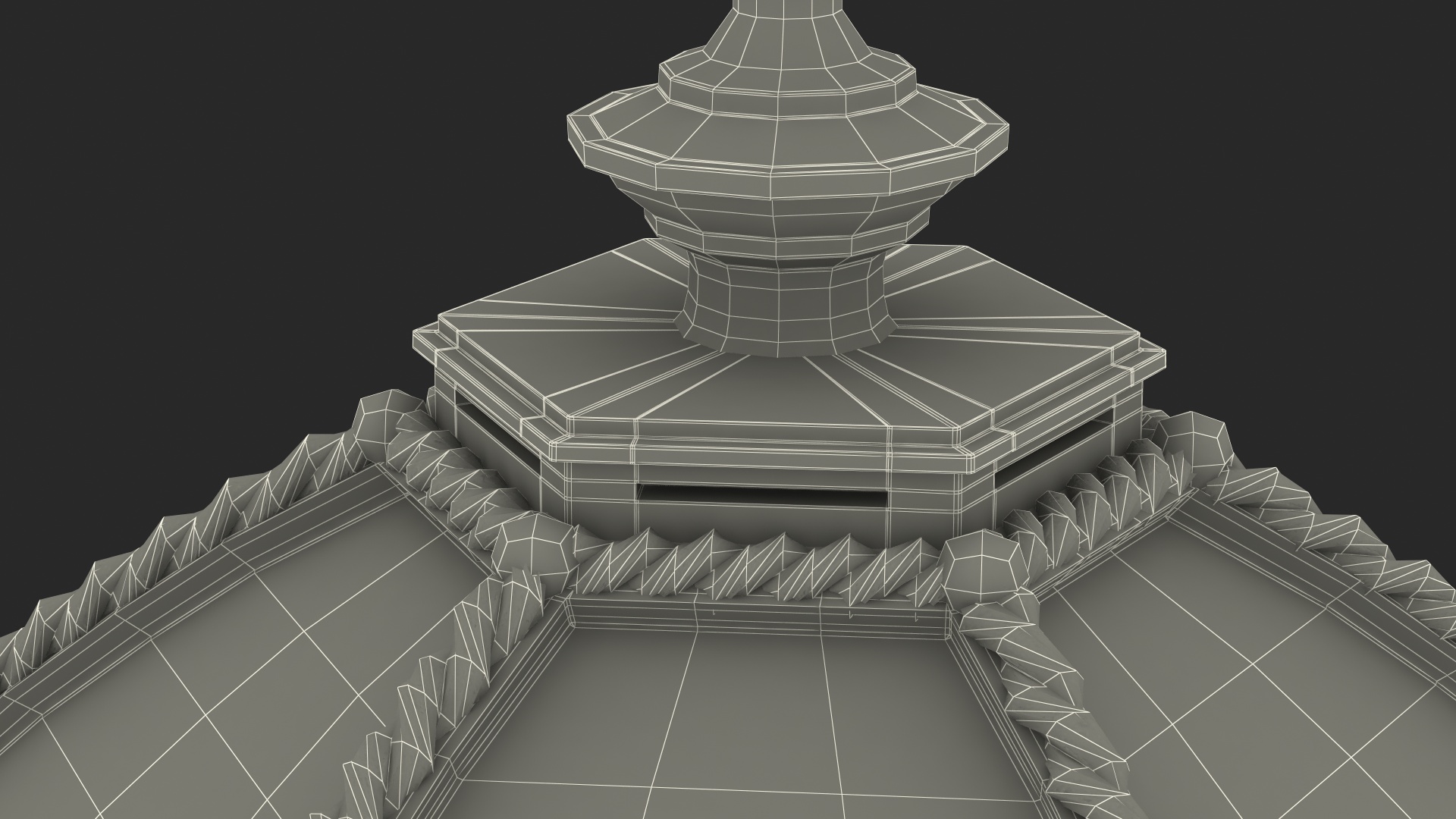 Advertising Column top 3D